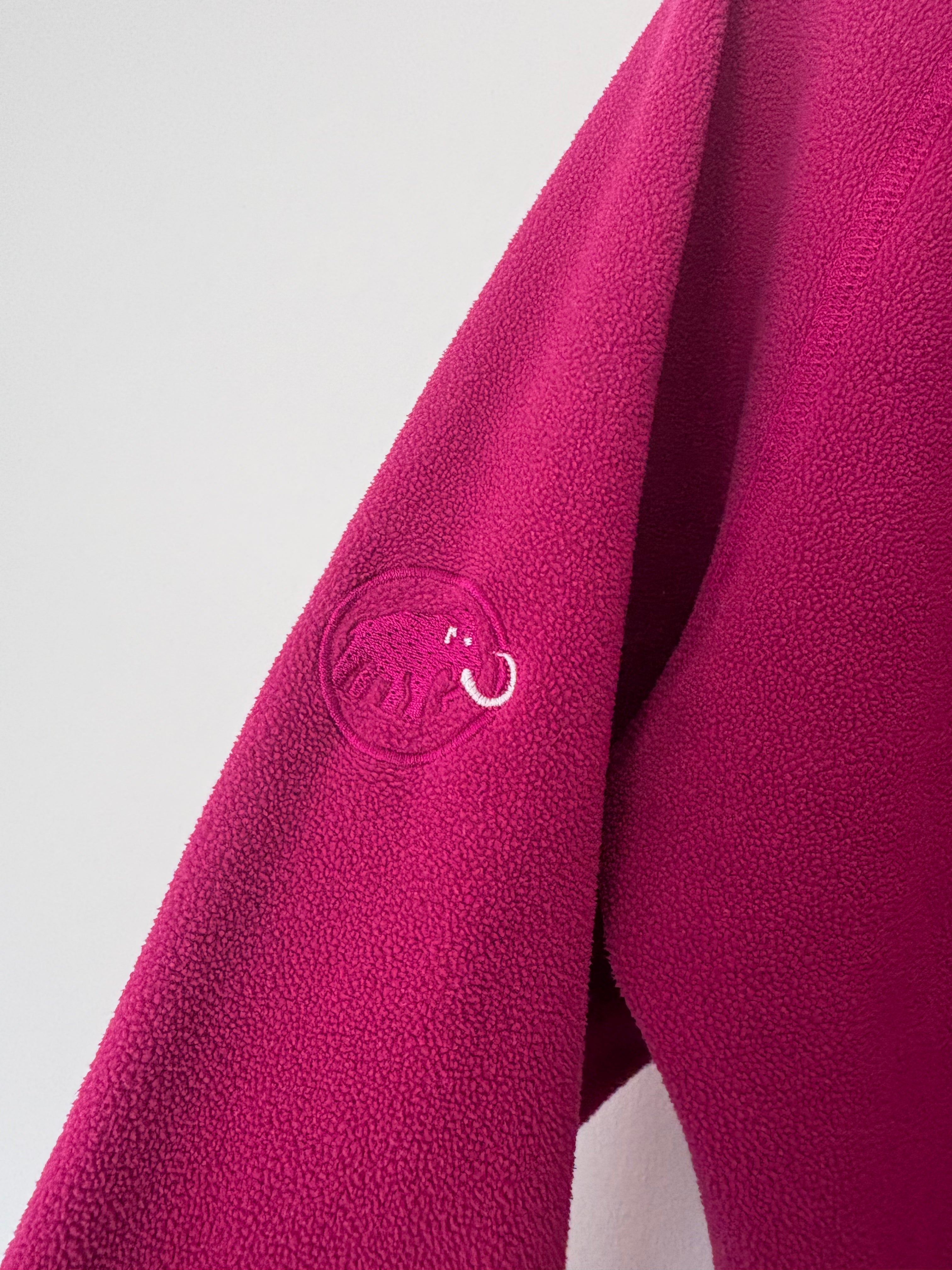Mammut Hooded Half-Zip Fleece – Berry Pink – Women’s L