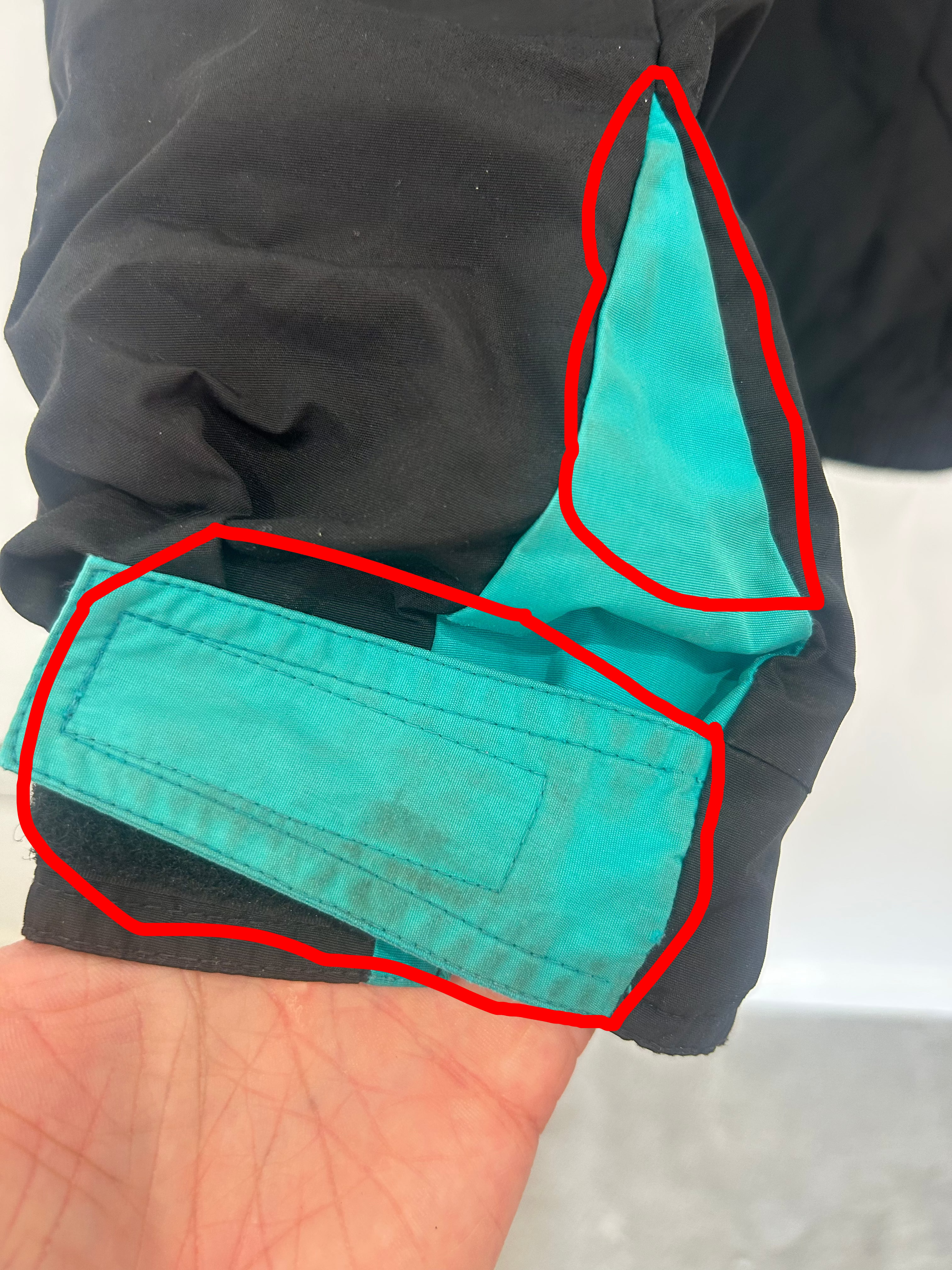 VINTAGE COLUMBIA CRITERION COLOUR BLOCK SKI JACKET – PURPLE / BLACK / TEAL