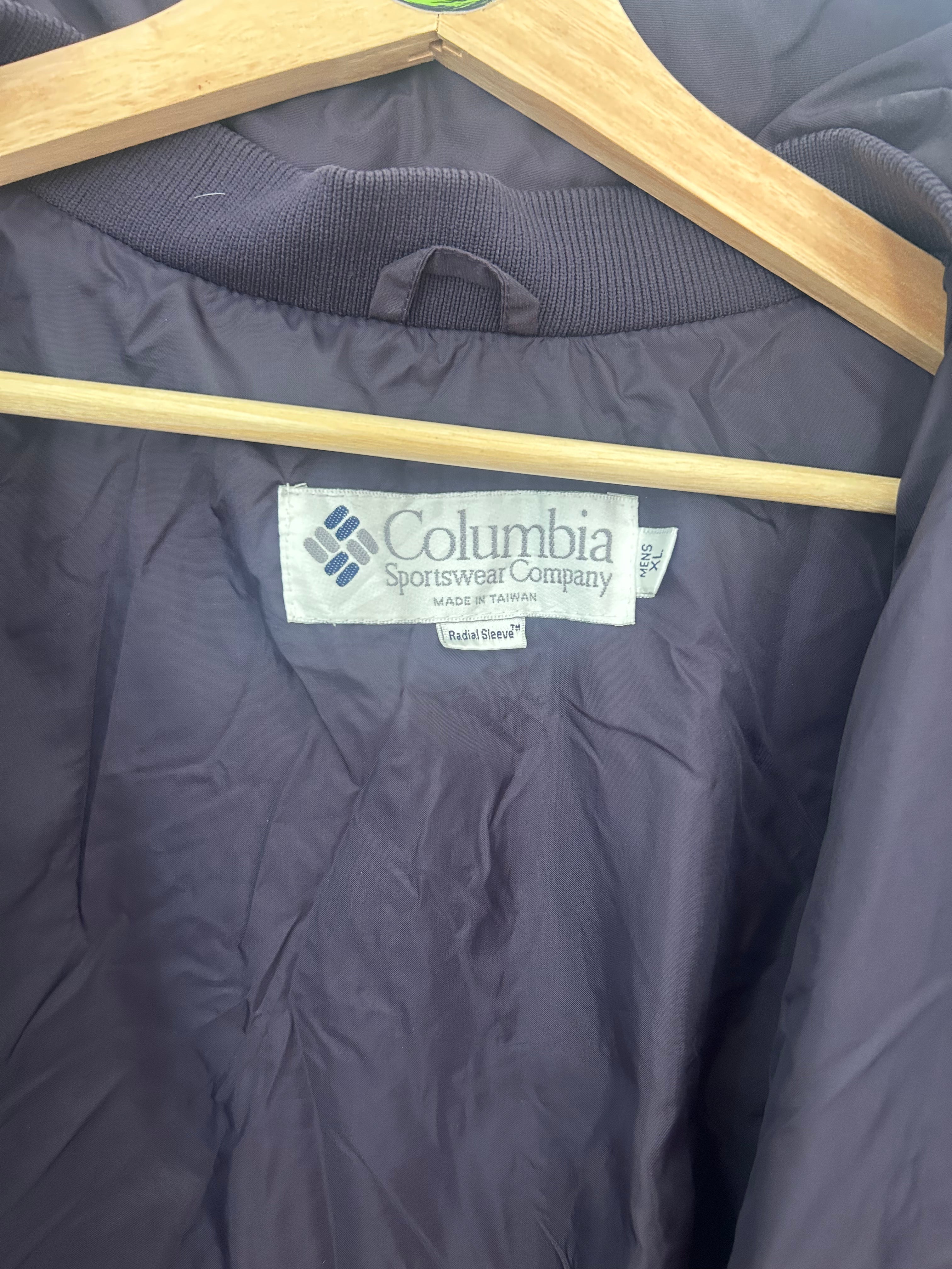 VINTAGE COLUMBIA BUGABOO JACKET – TEAL / GREY – MEN’S XL
