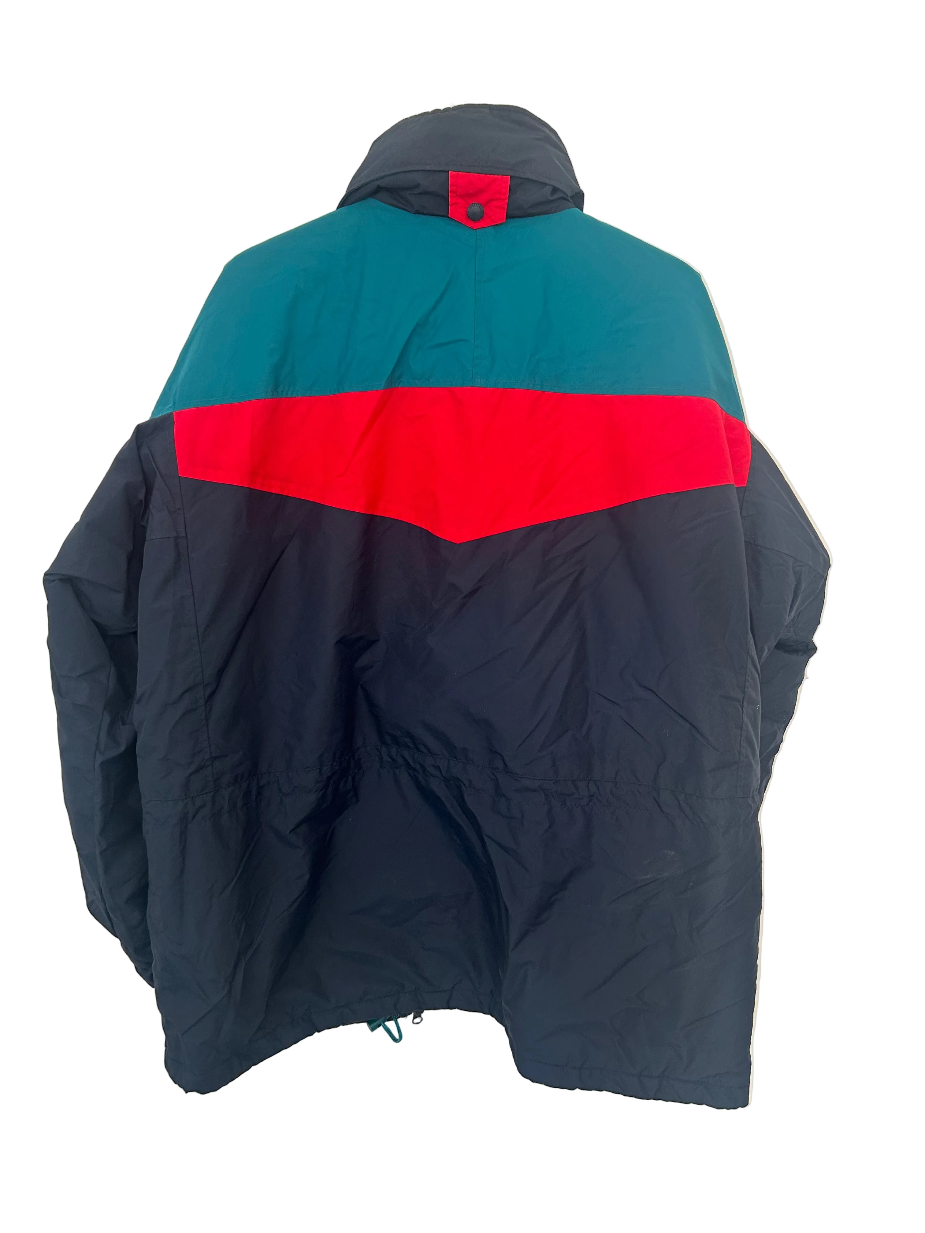 VINTAGE COLUMBIA COLOUR BLOCK JACKET – MEN’S LARGE