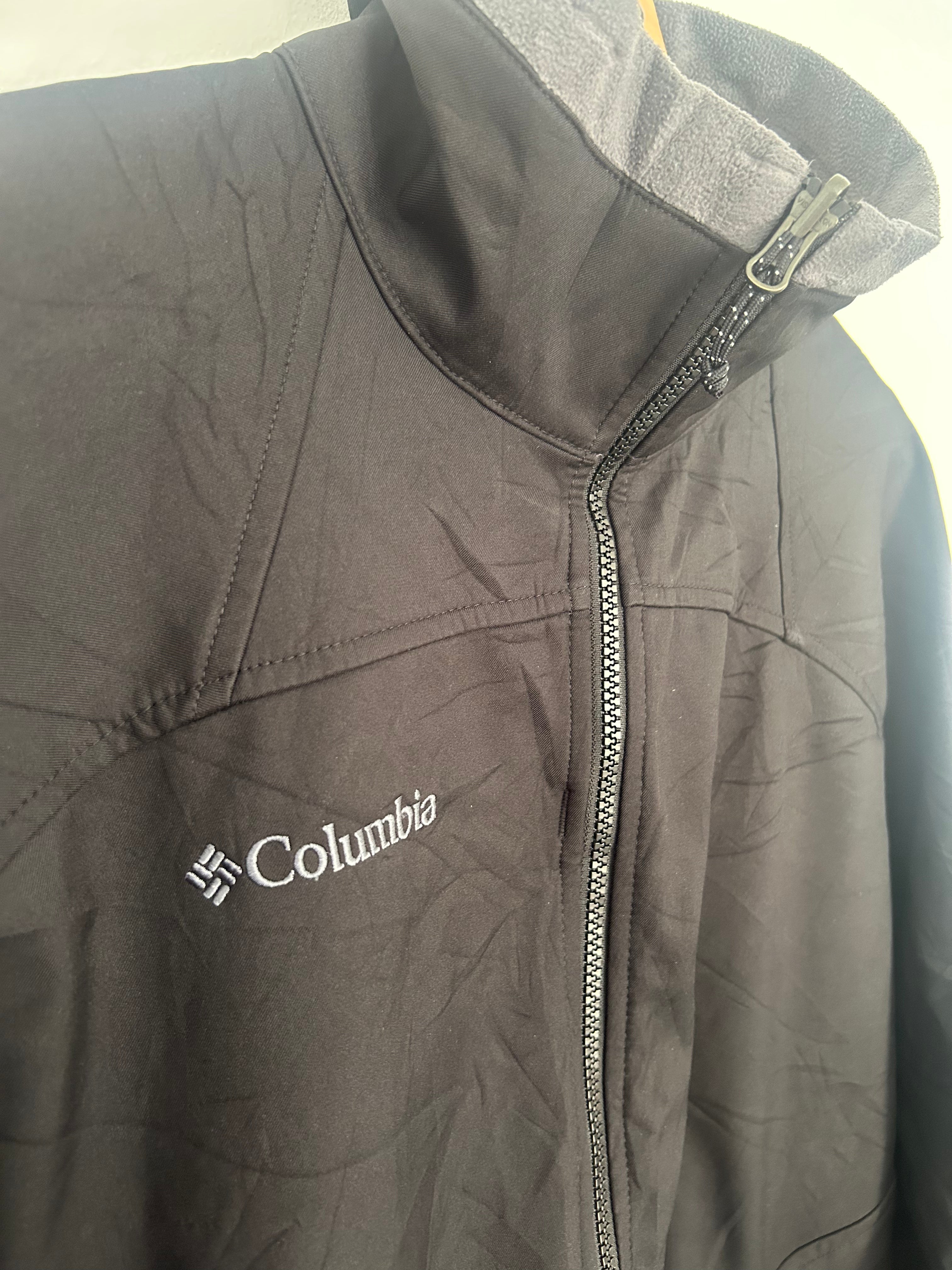 COLUMBIA INTERCHANGE SOFTSHELL FLEECE JACKET – MEN’S LARGE