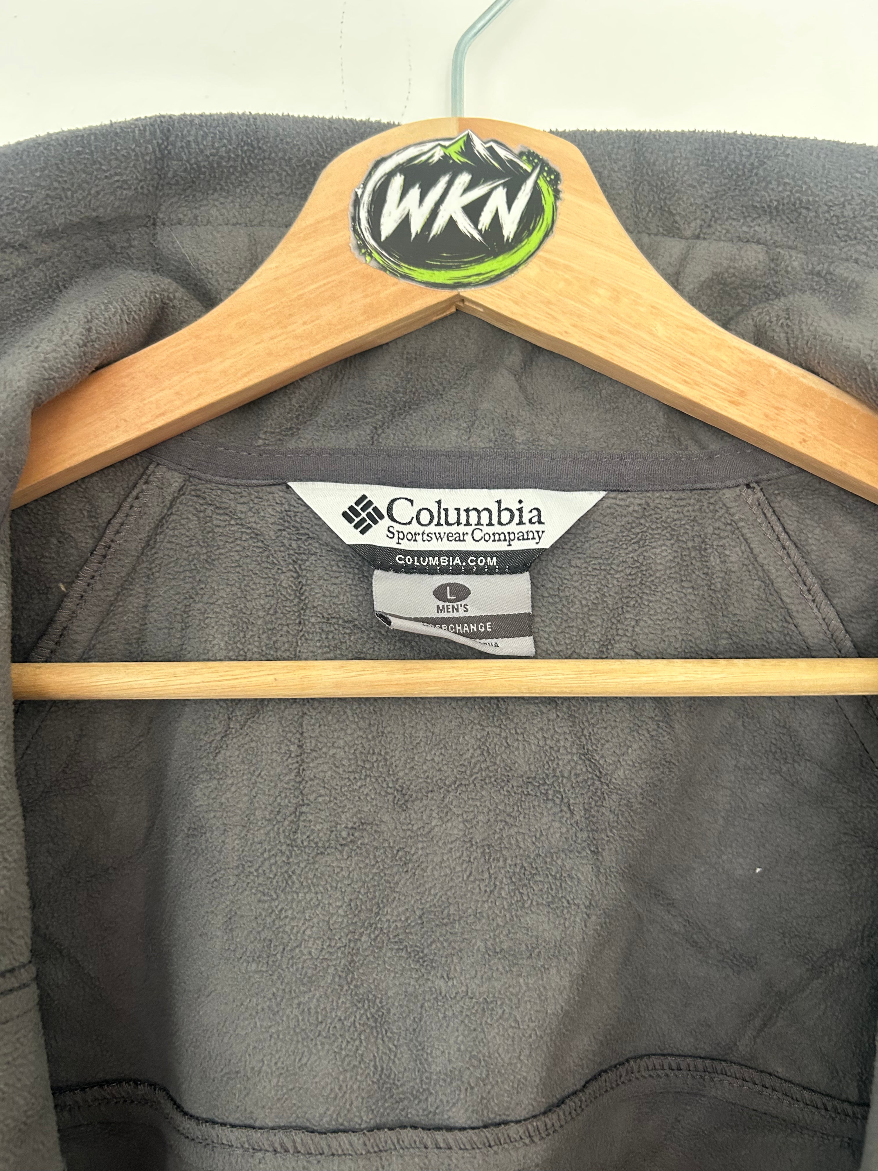 COLUMBIA INTERCHANGE SOFTSHELL FLEECE JACKET – MEN’S LARGE