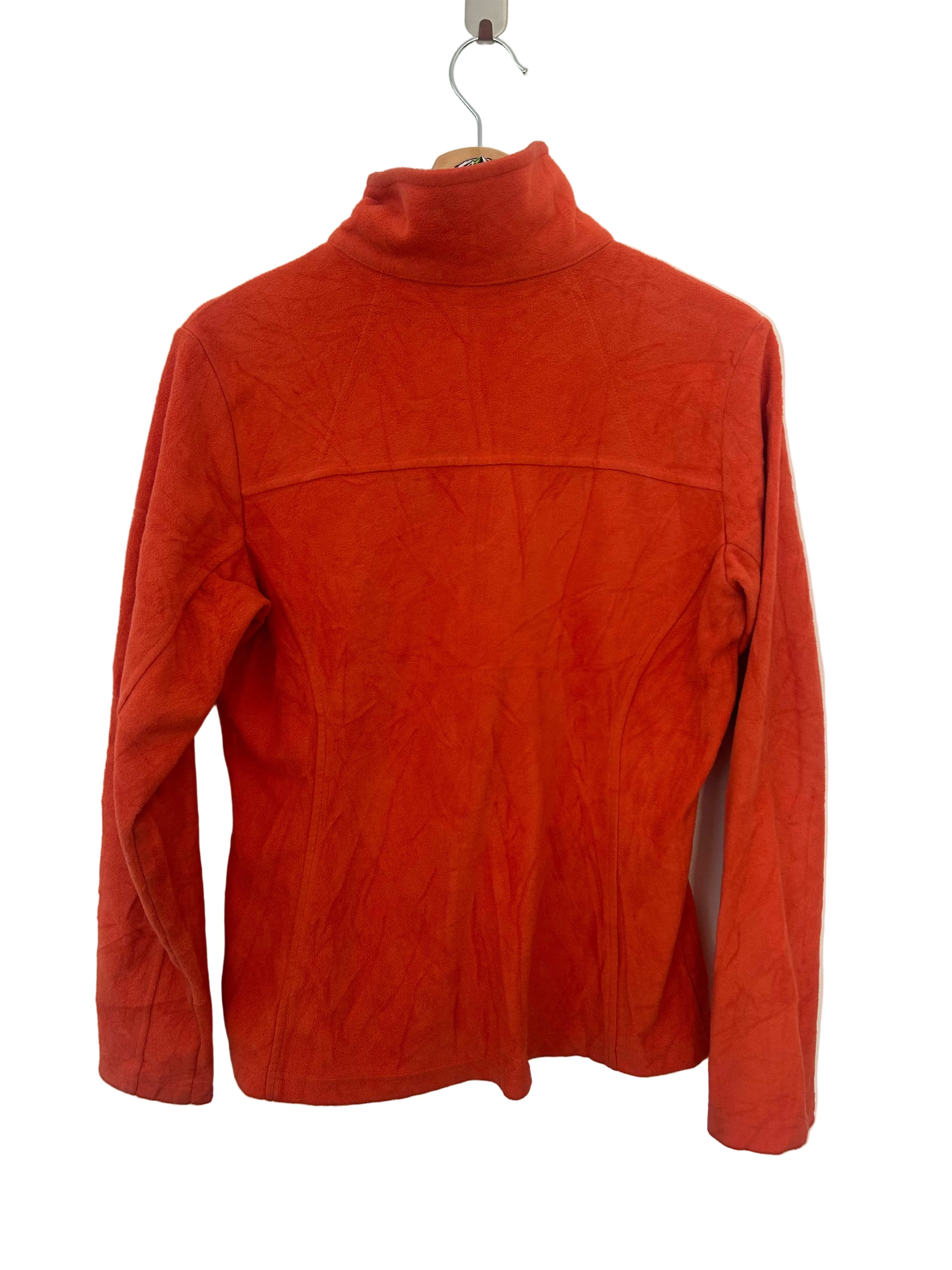 Columbia Full-Zip Fleece Jacket – Orange / Red – Women’s Medium