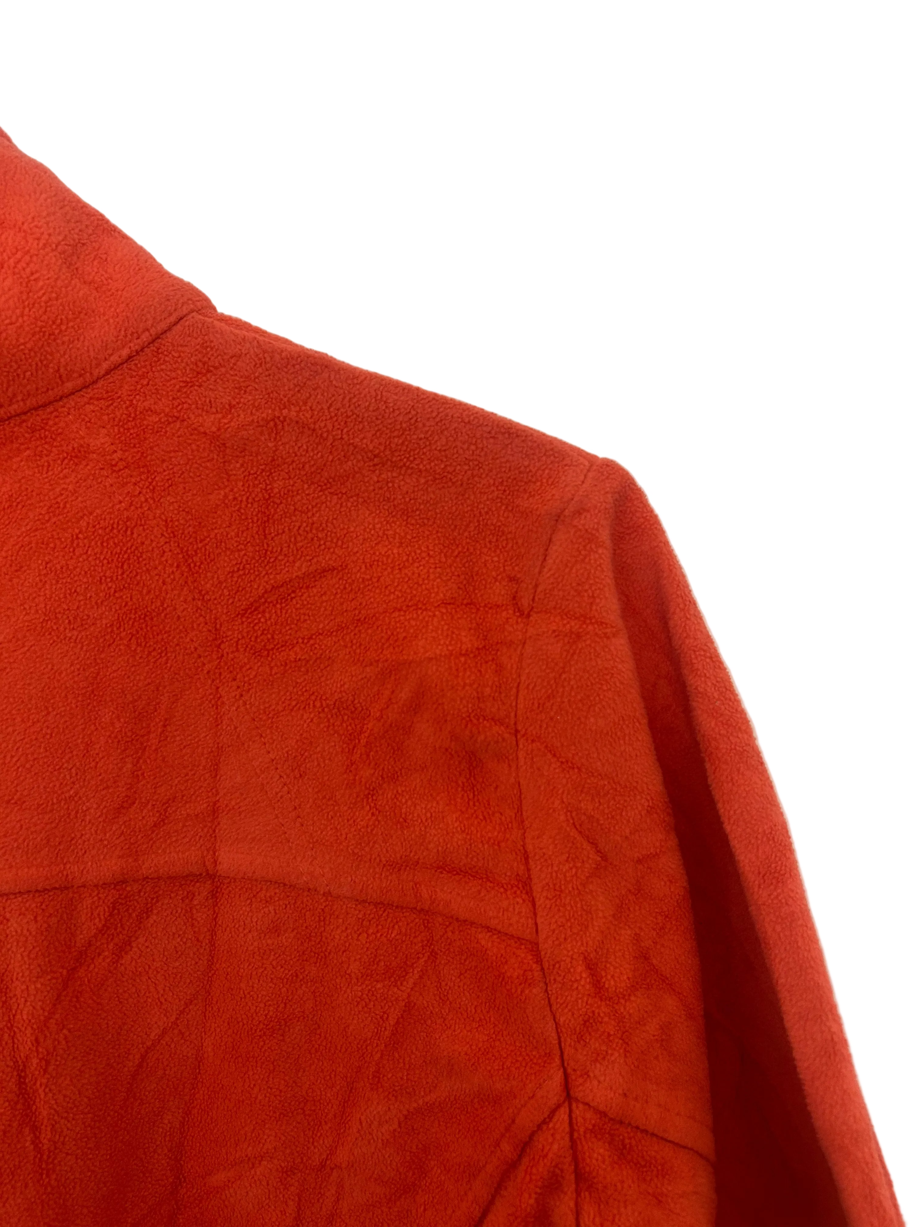 Columbia Full-Zip Fleece Jacket – Orange / Red – Women’s Medium