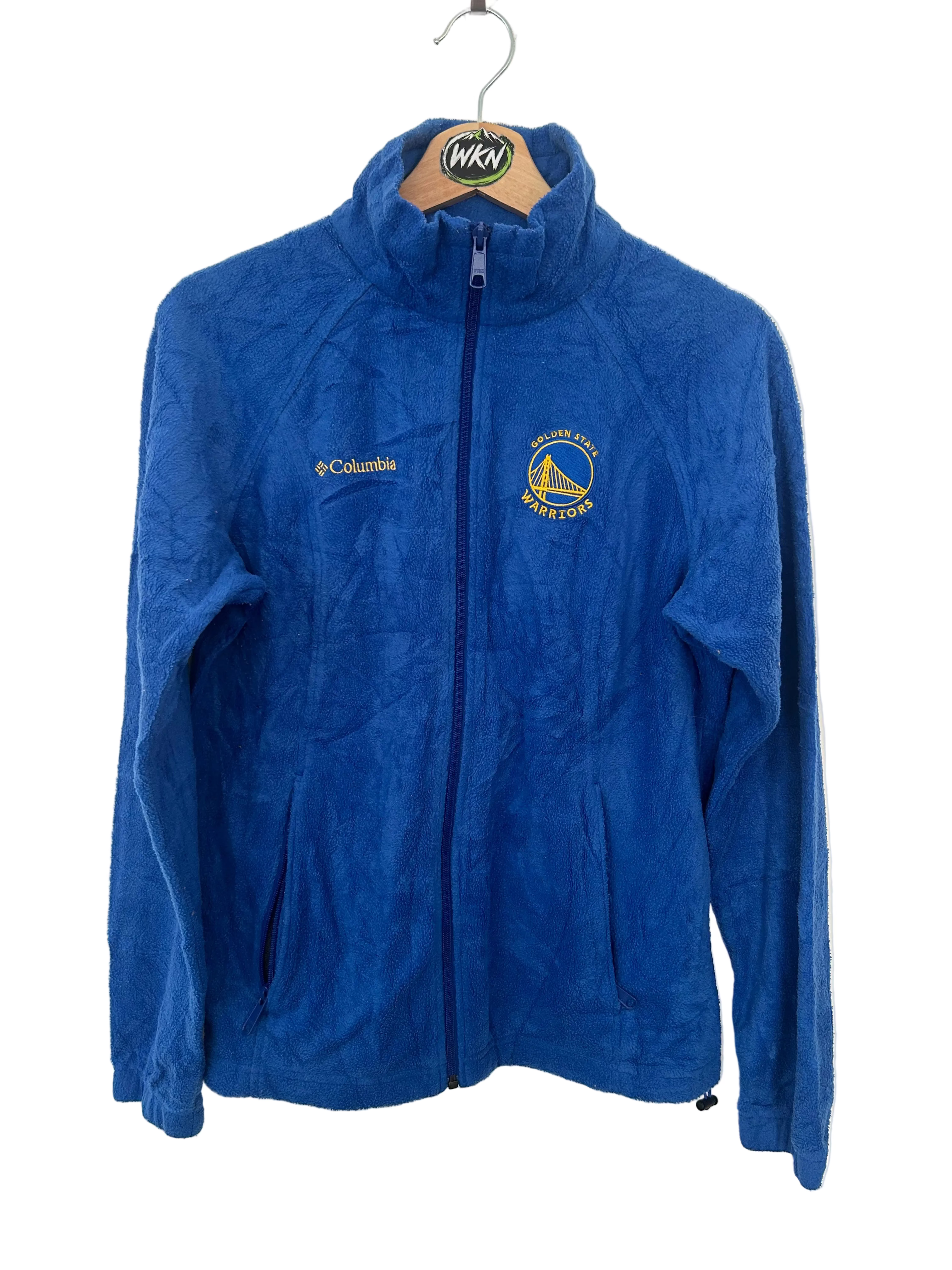 Columbia x Golden State Warriors Full-Zip Fleece – Blue – Size M