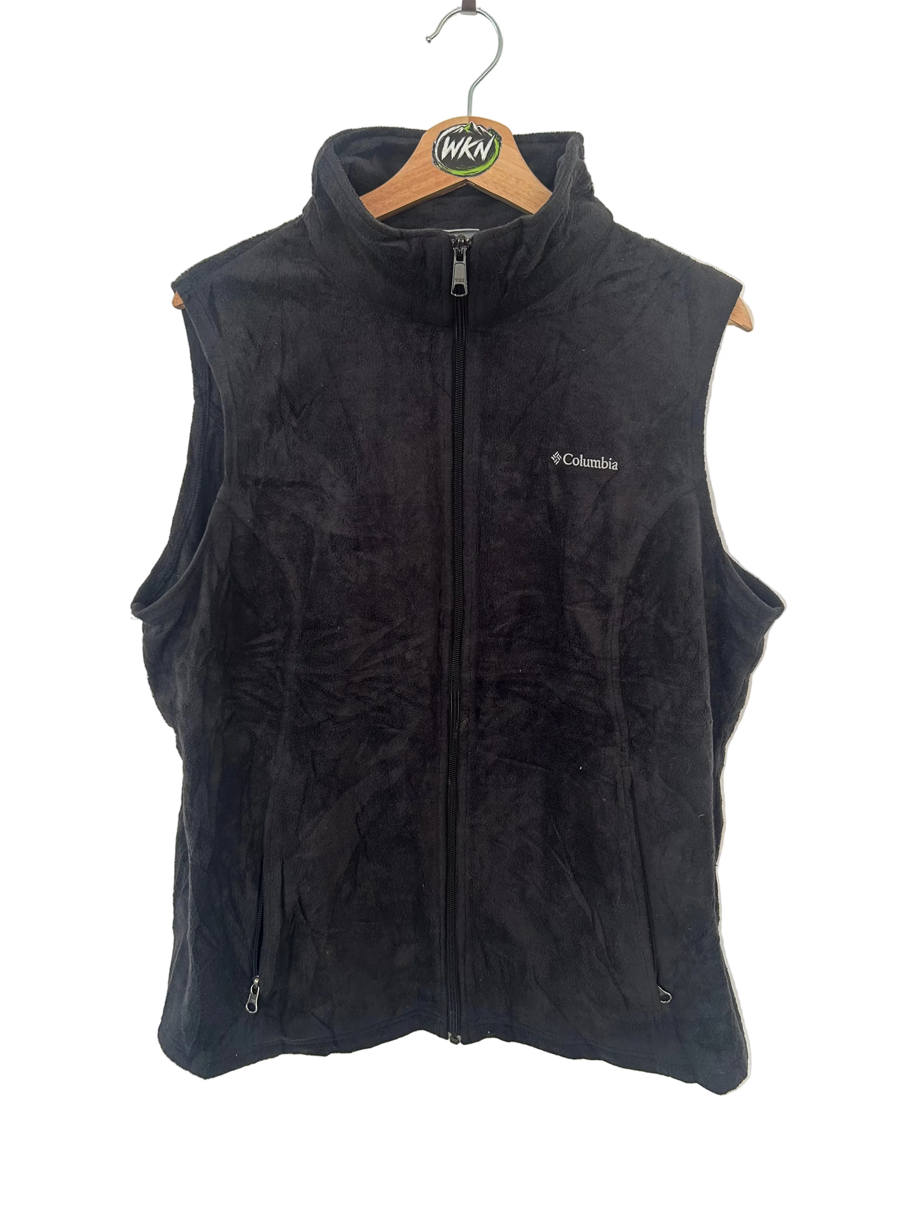 Columbia Full-Zip Fleece Gilet – Black – Mens-Size 1X-Xl