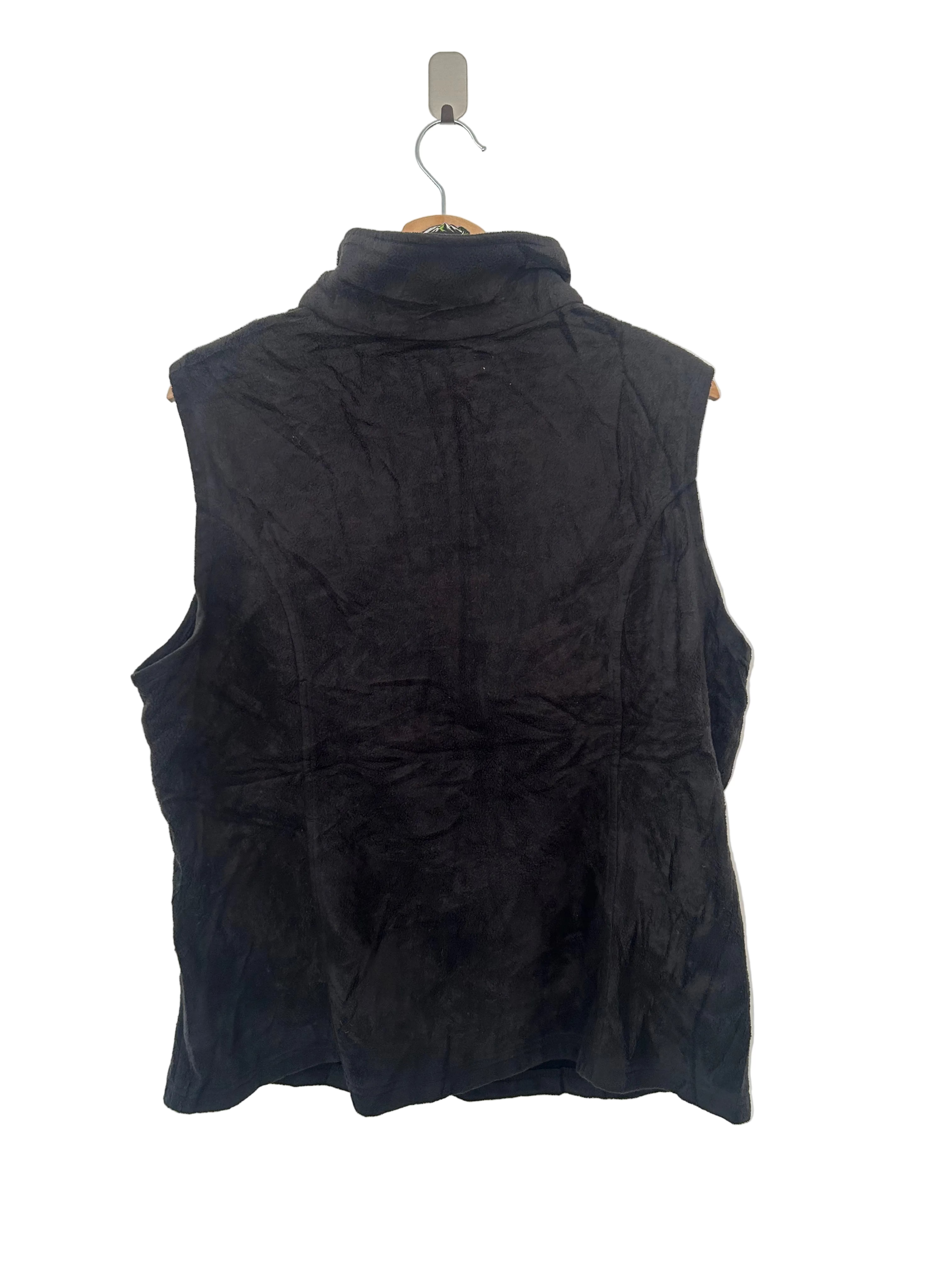 Columbia Full-Zip Fleece Gilet – Black – Mens-Size 1X-Xl