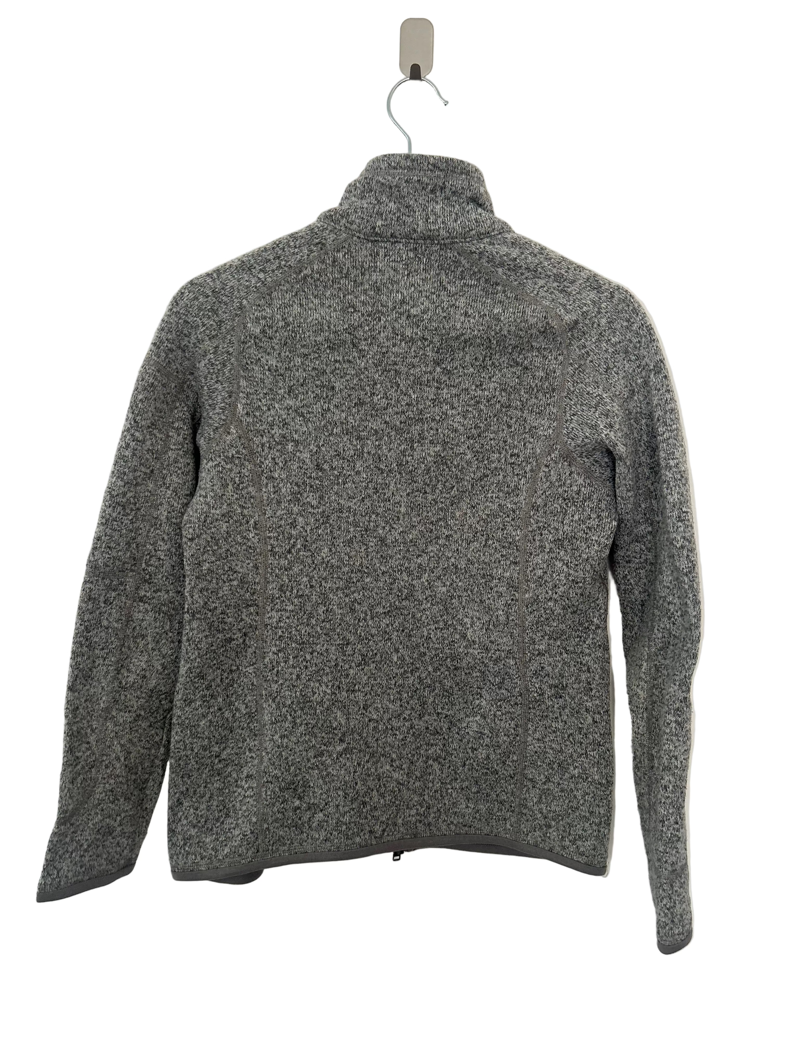 PATAGONIA BETTER SWEATER FULL ZIP FLEECE – GREY – XS-Womens