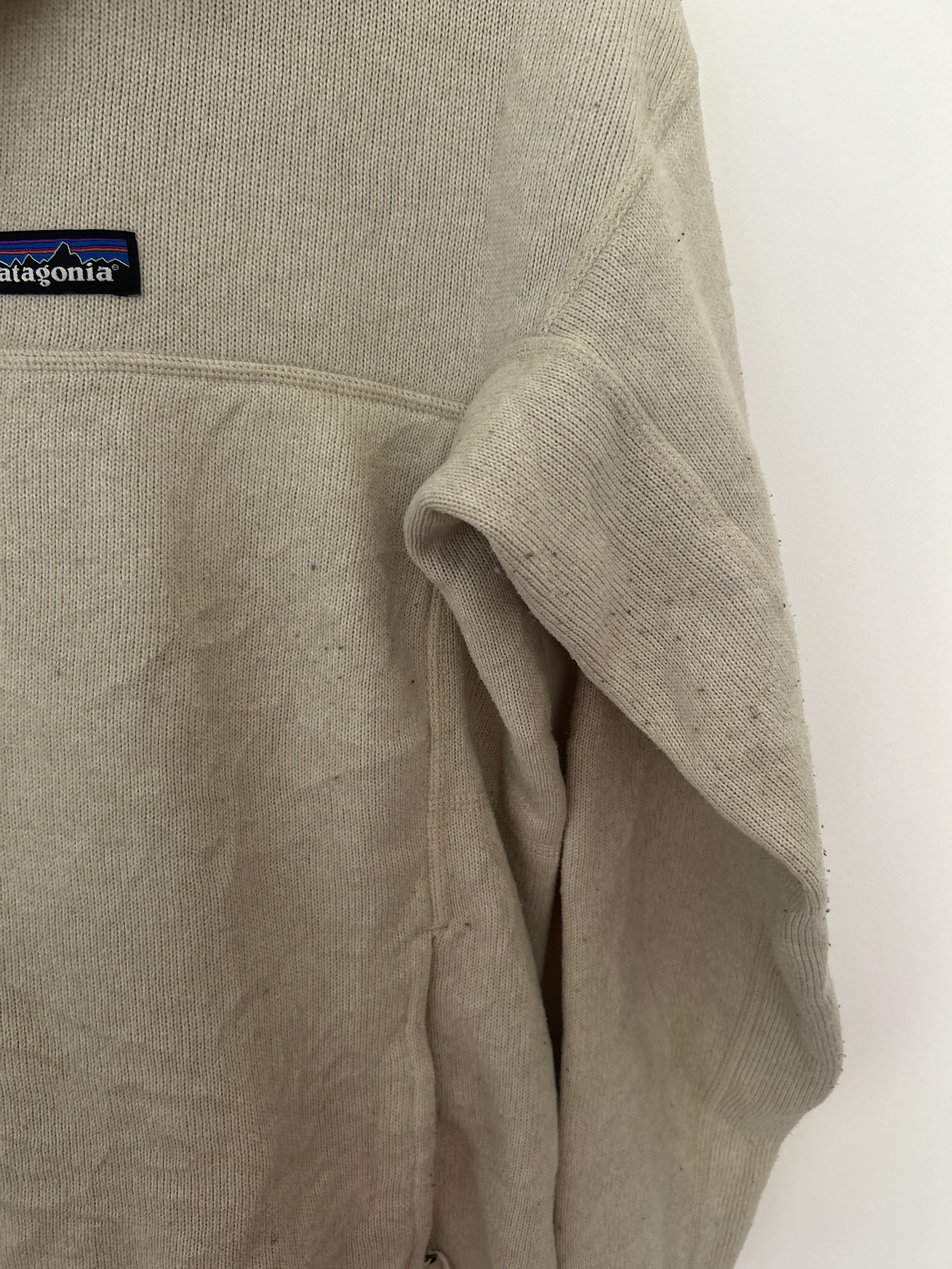 Patagonia Snap-T Pullover – Oatmeal / Beige –Womens- Medium