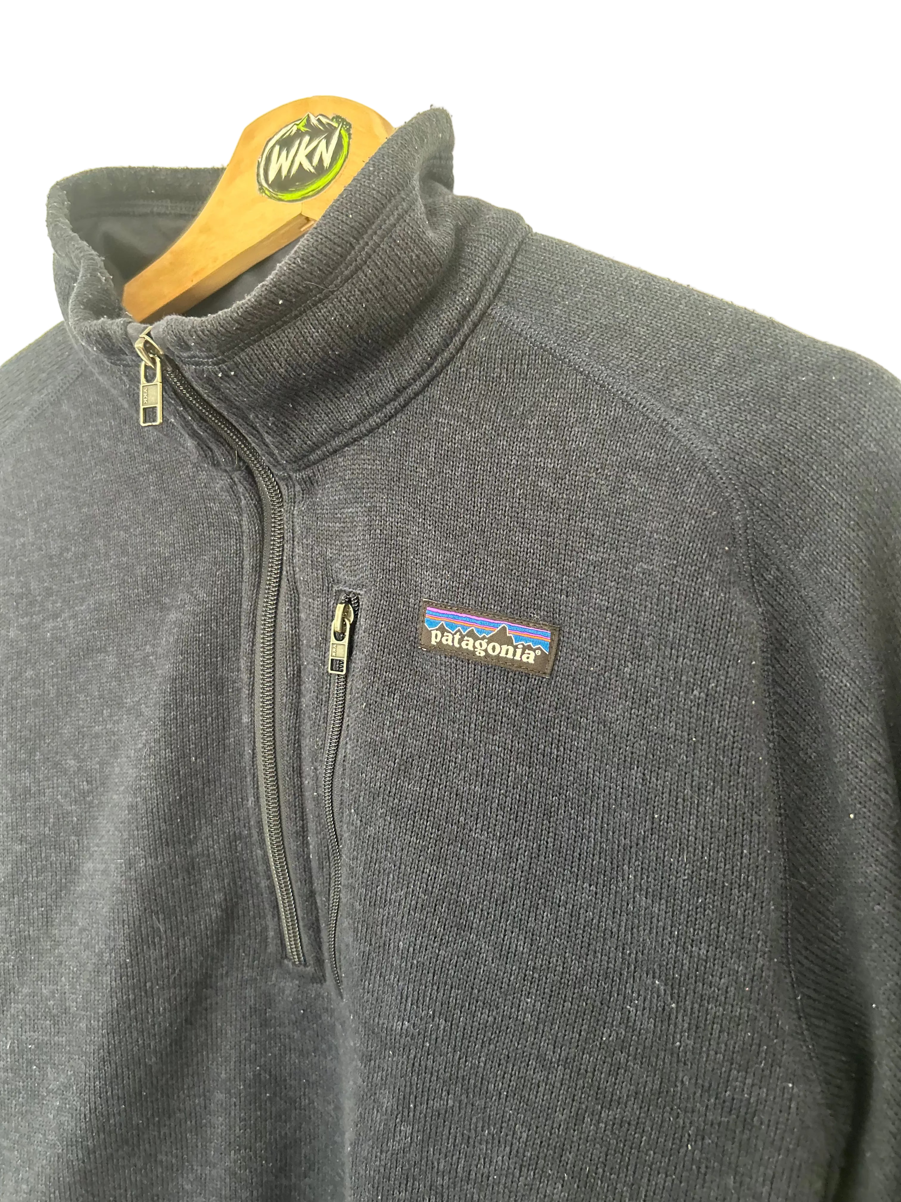 Patagonia Better Sweater 1/4 Zip Fleece – Navy Blue-M
