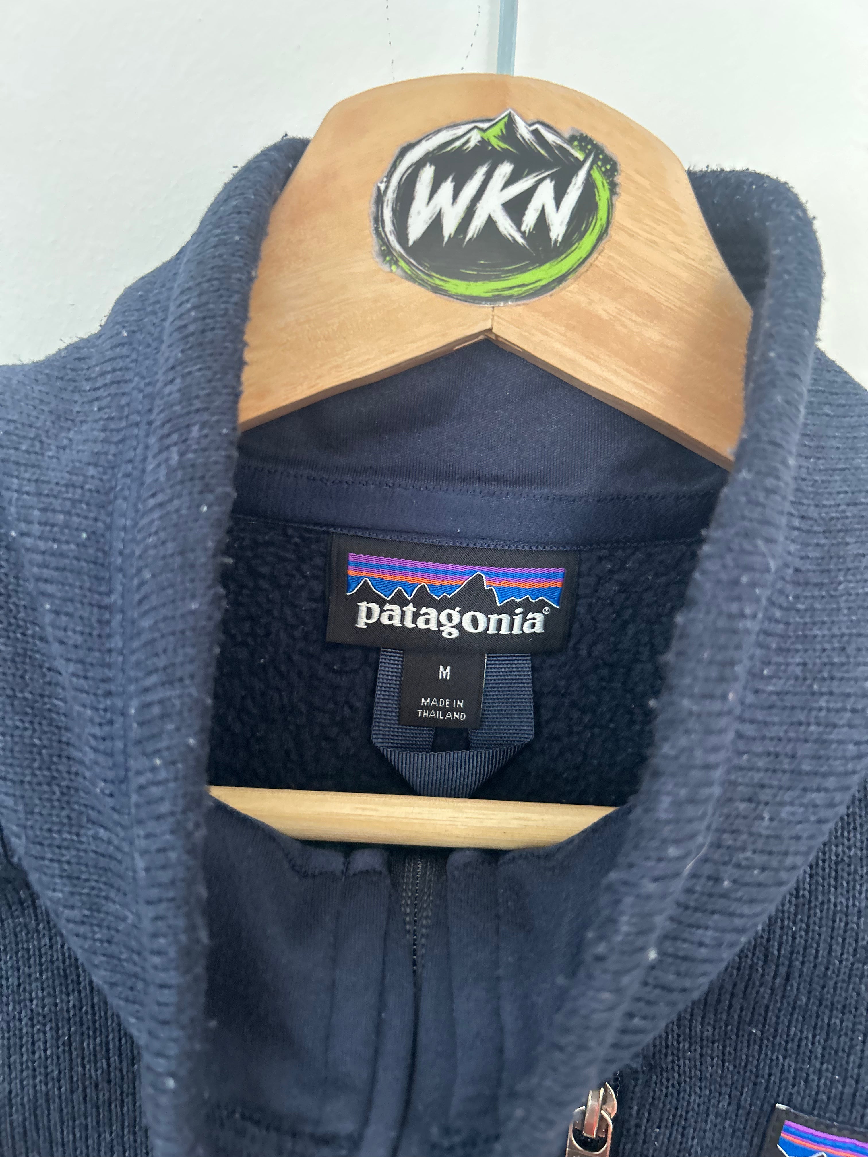 Patagonia Better Sweater 1/4 Zip Fleece – Navy Blue-M