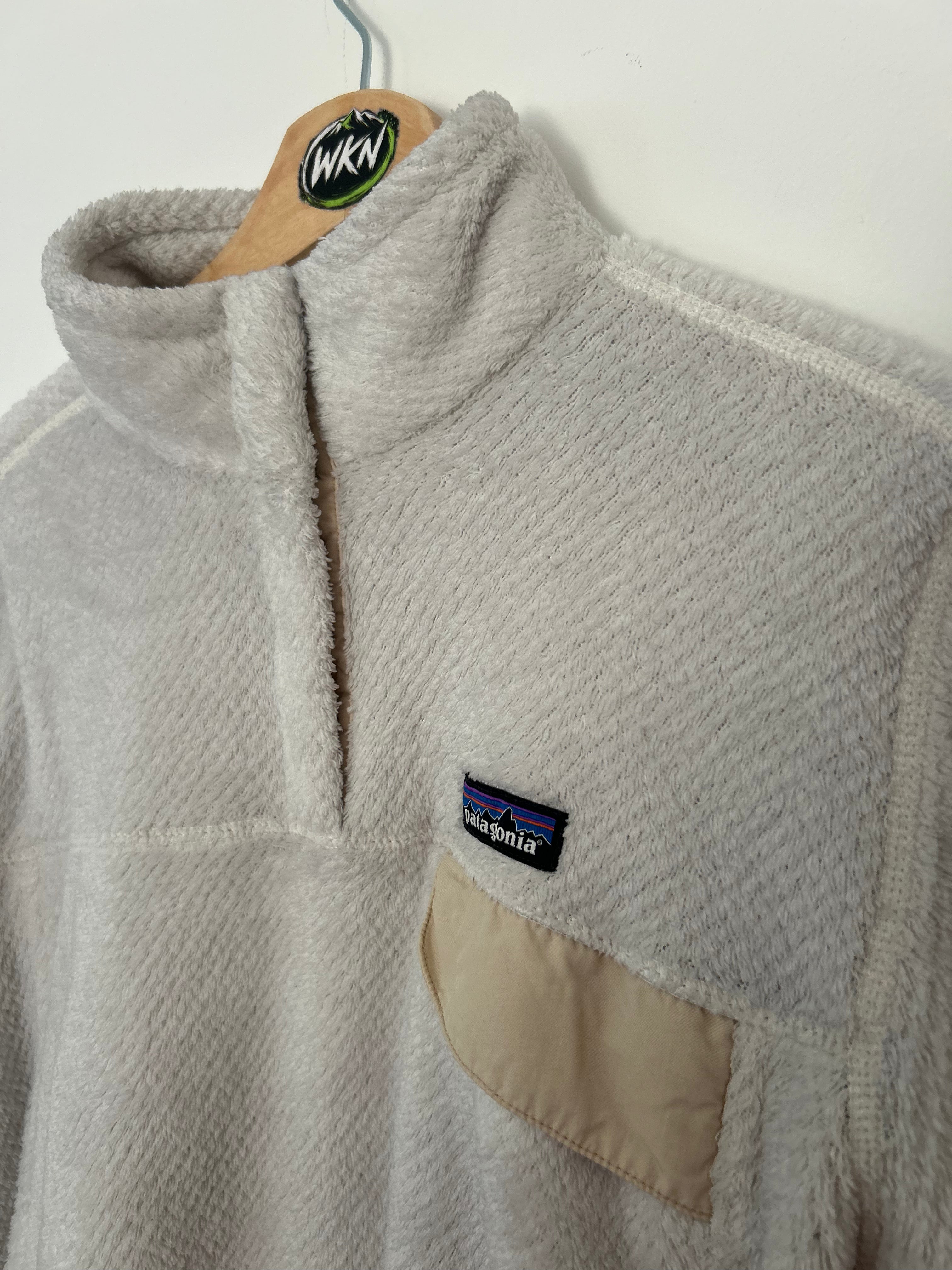 Patagonia Re-Tool Snap-T Fleece – Light Grey / Oatmeal – XL- Women's