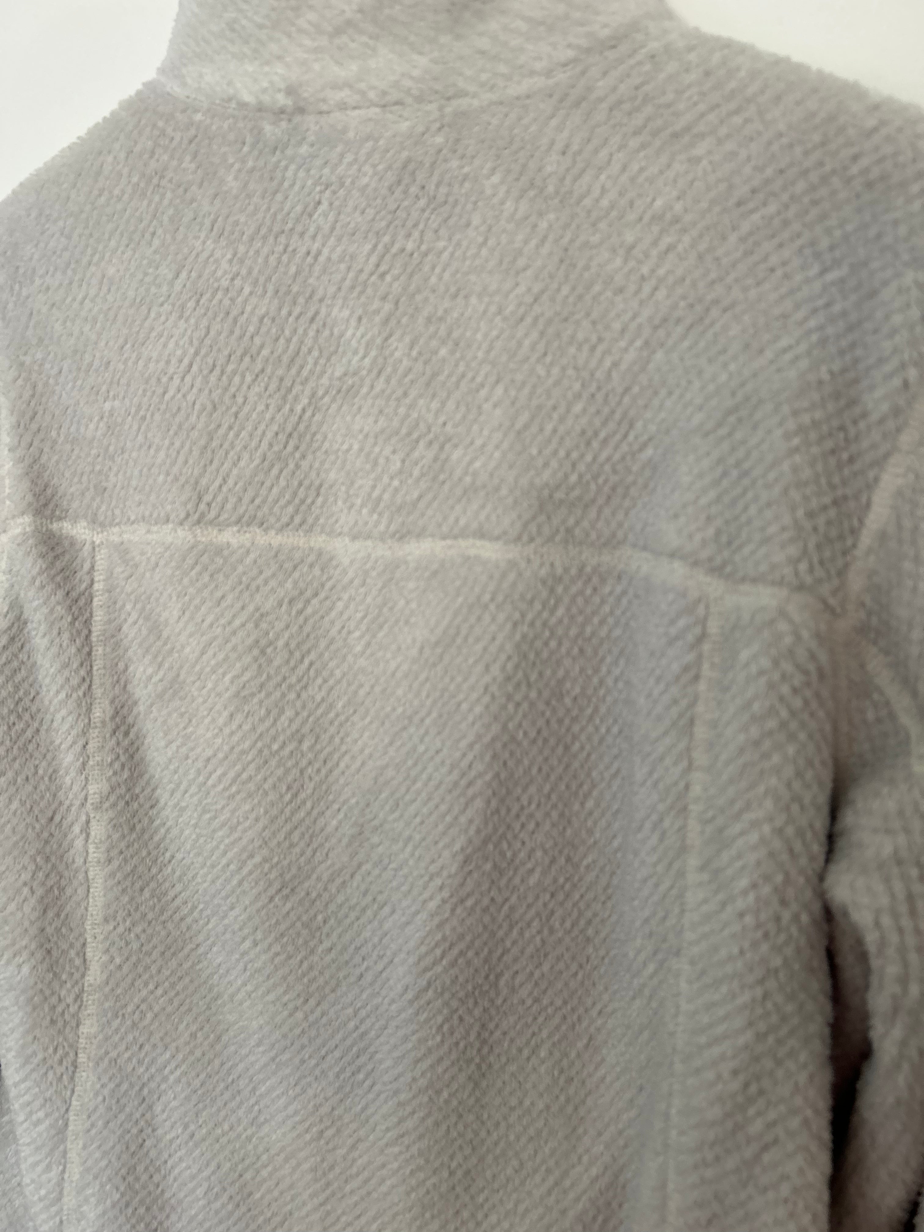 Patagonia Re-Tool Snap-T Fleece – Light Grey / Oatmeal – XL- Women's
