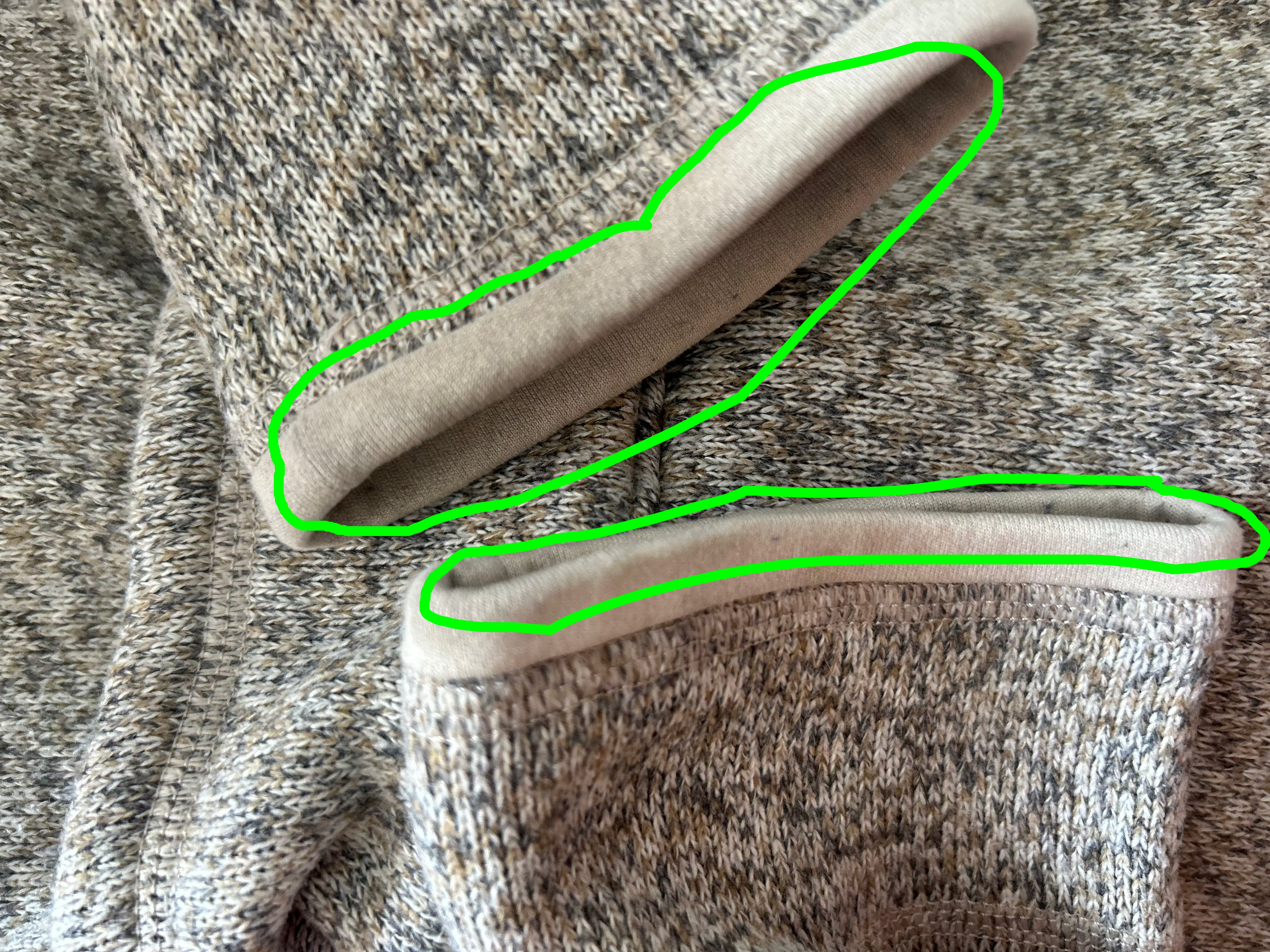 PATAGONIA BETTER SWEATER 1/4 ZIP FLEECE – OATMEAL / GREY – M-Womens