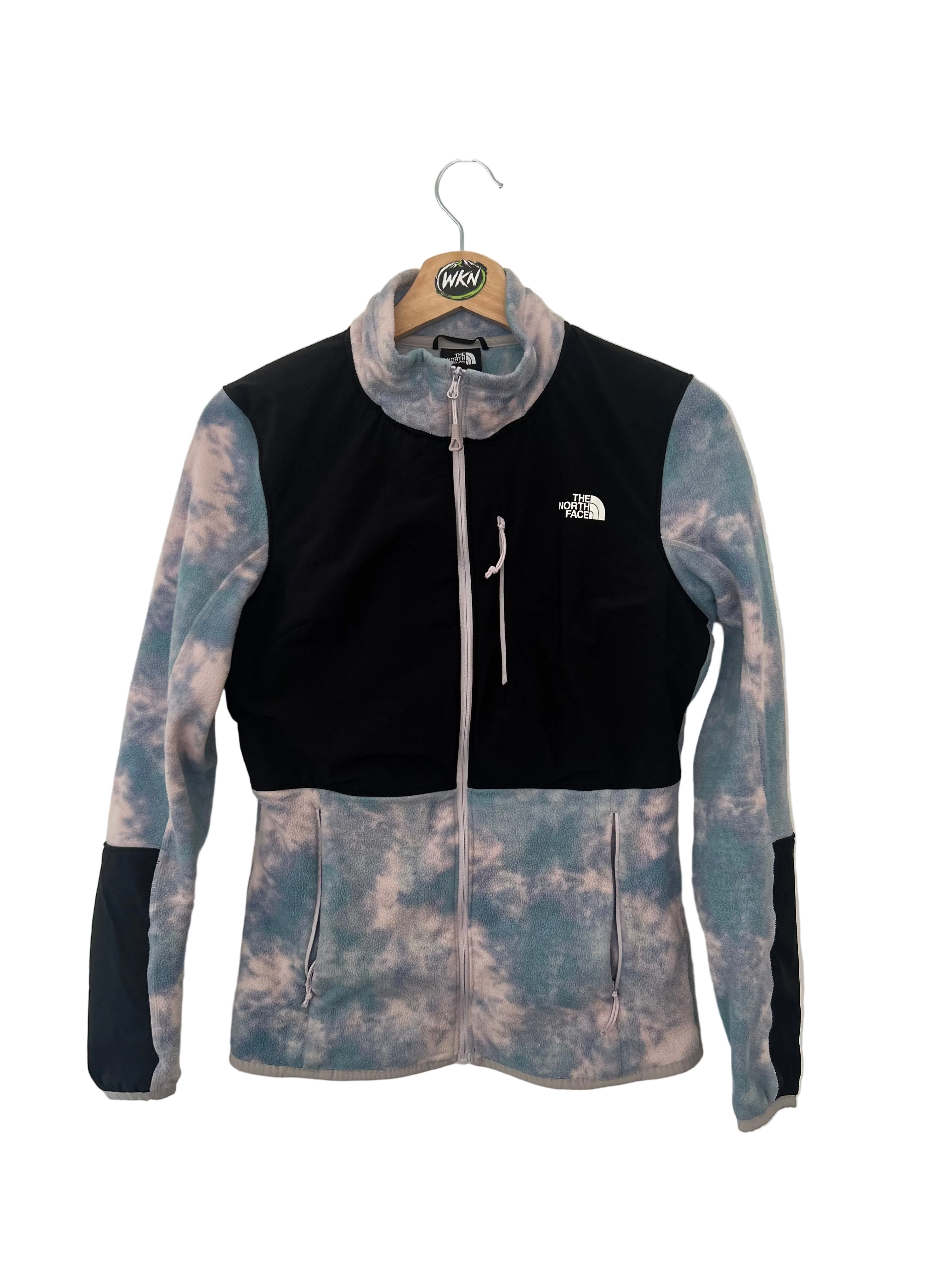 THE NORTH FACE WOMEN’S TECH FLEECE – TIE DYE / BLACK-M