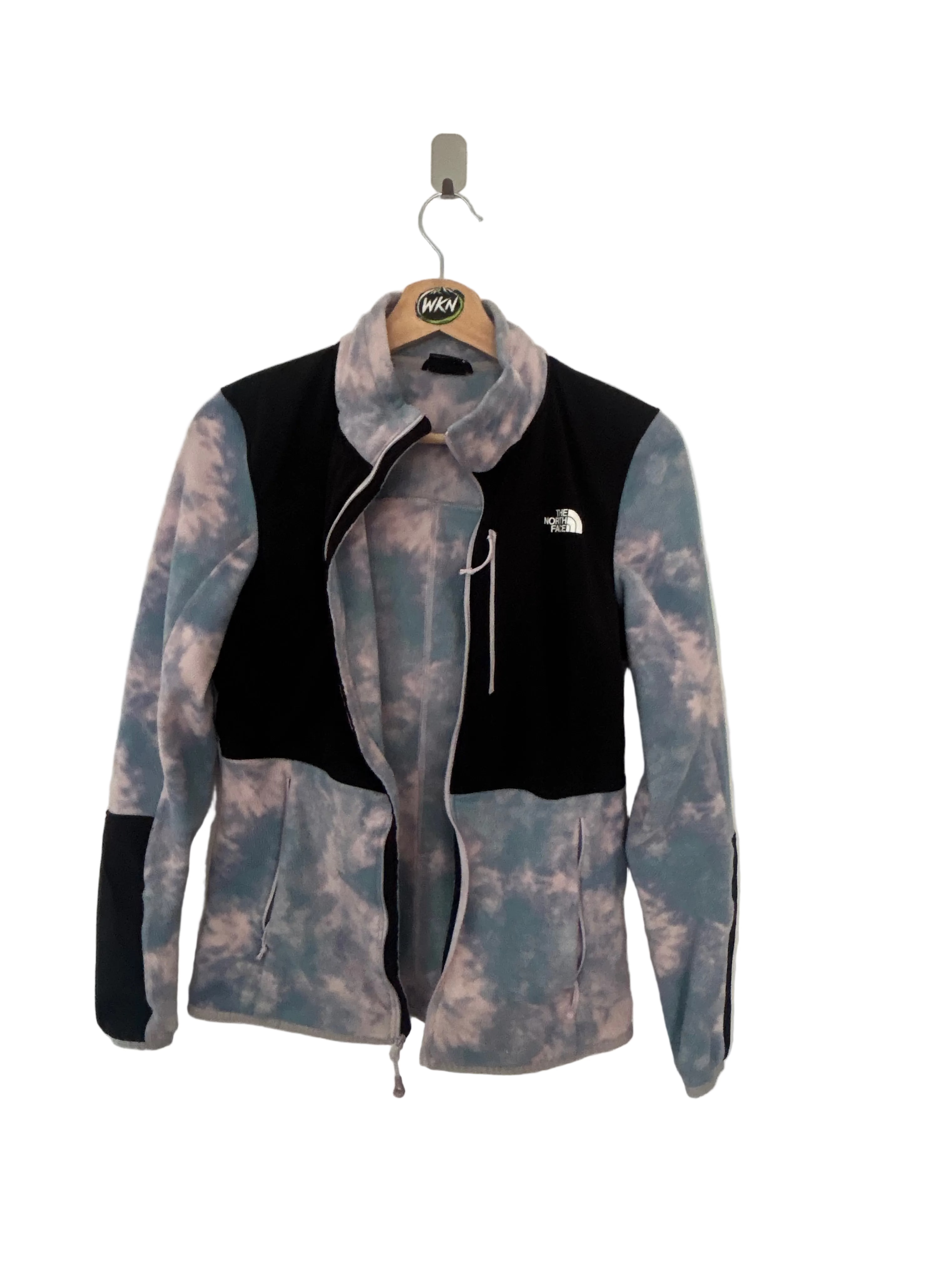 THE NORTH FACE WOMEN’S TECH FLEECE – TIE DYE / BLACK-M
