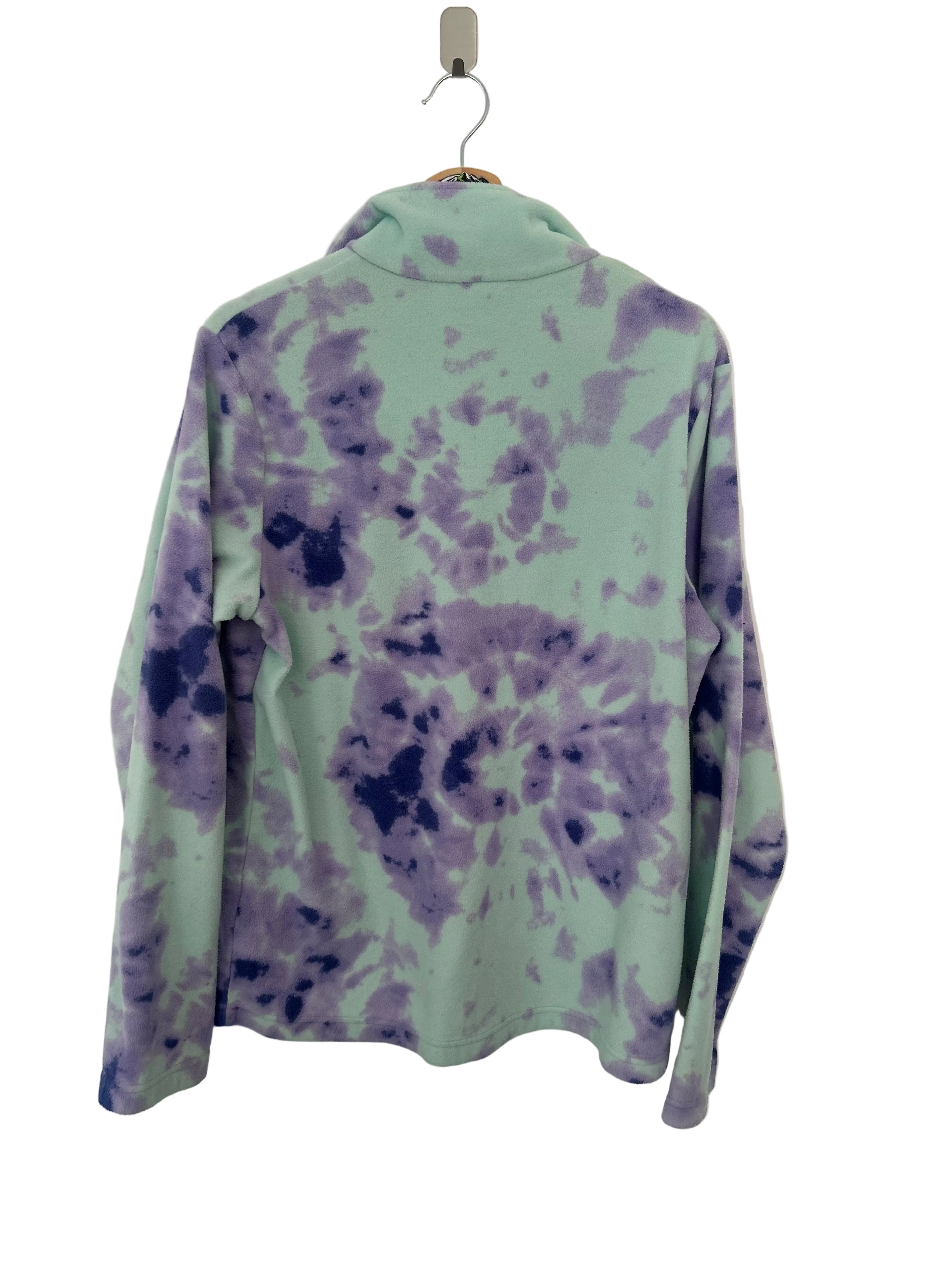 BERGHAUS TIE-DYE FLEECE – MINT / PURPLE – L-WOMENS