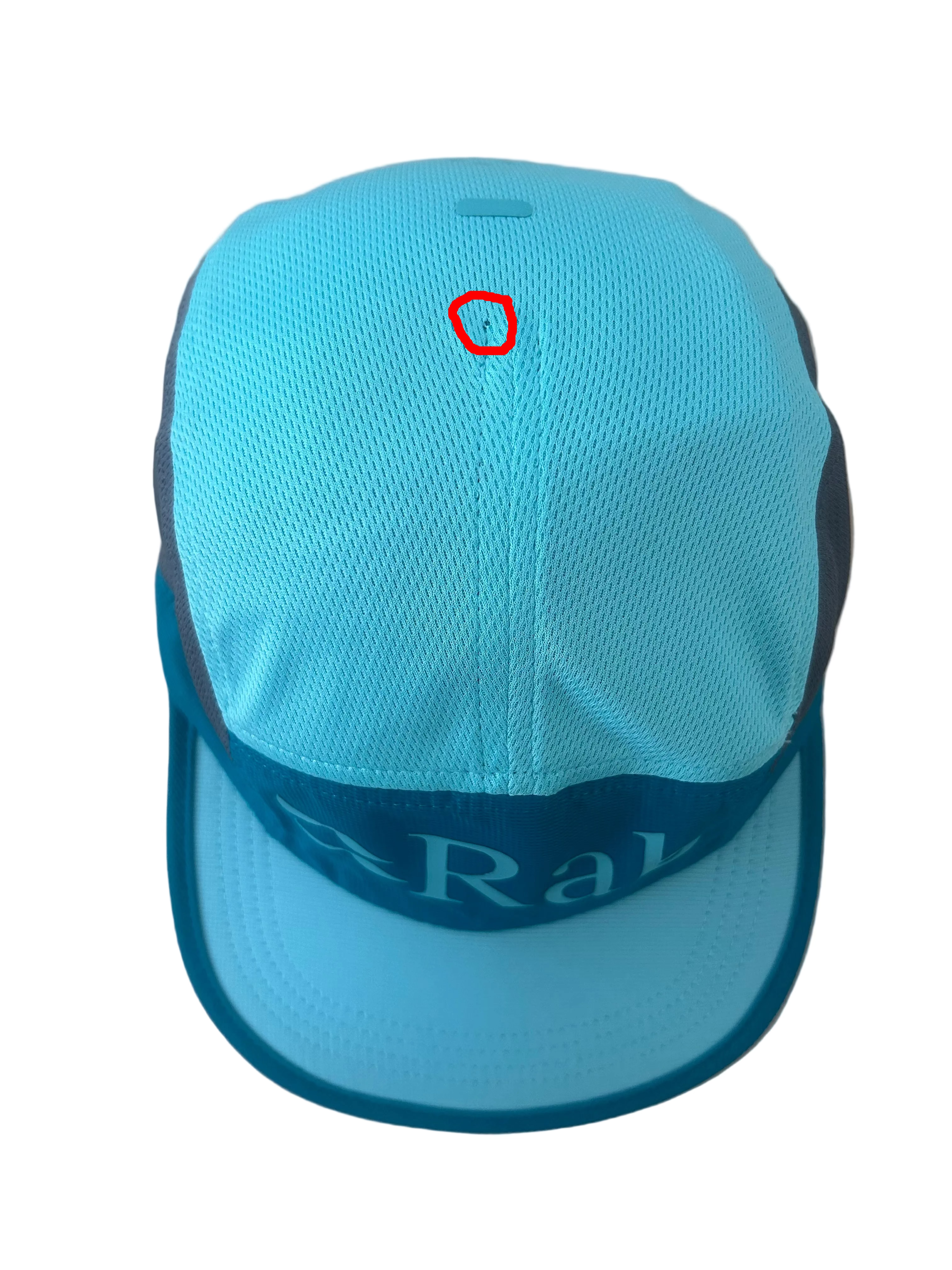 Rab Technical Running Cap – Teal / Aqua / Grey