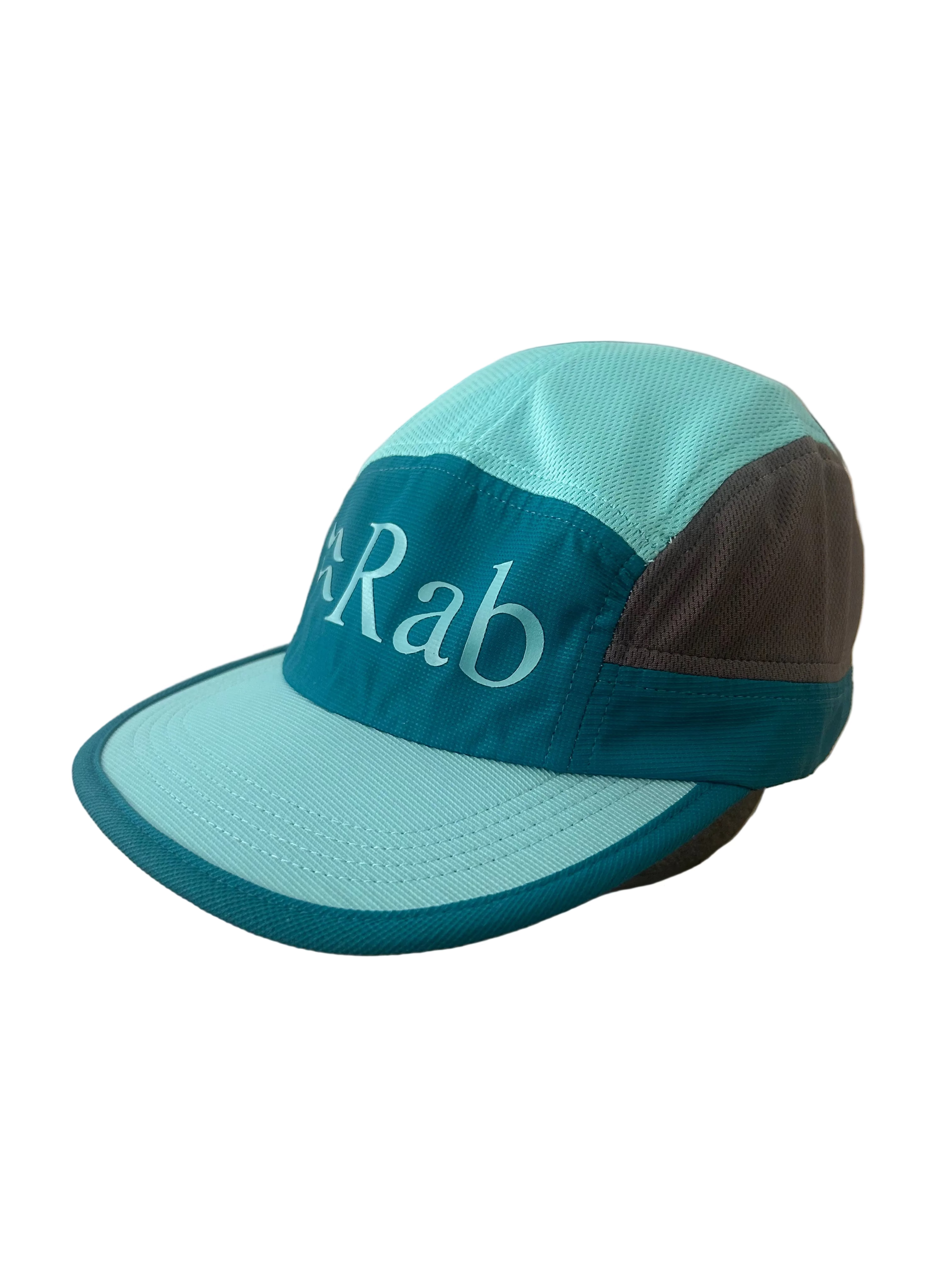 Rab Technical Running Cap – Teal / Aqua / Grey