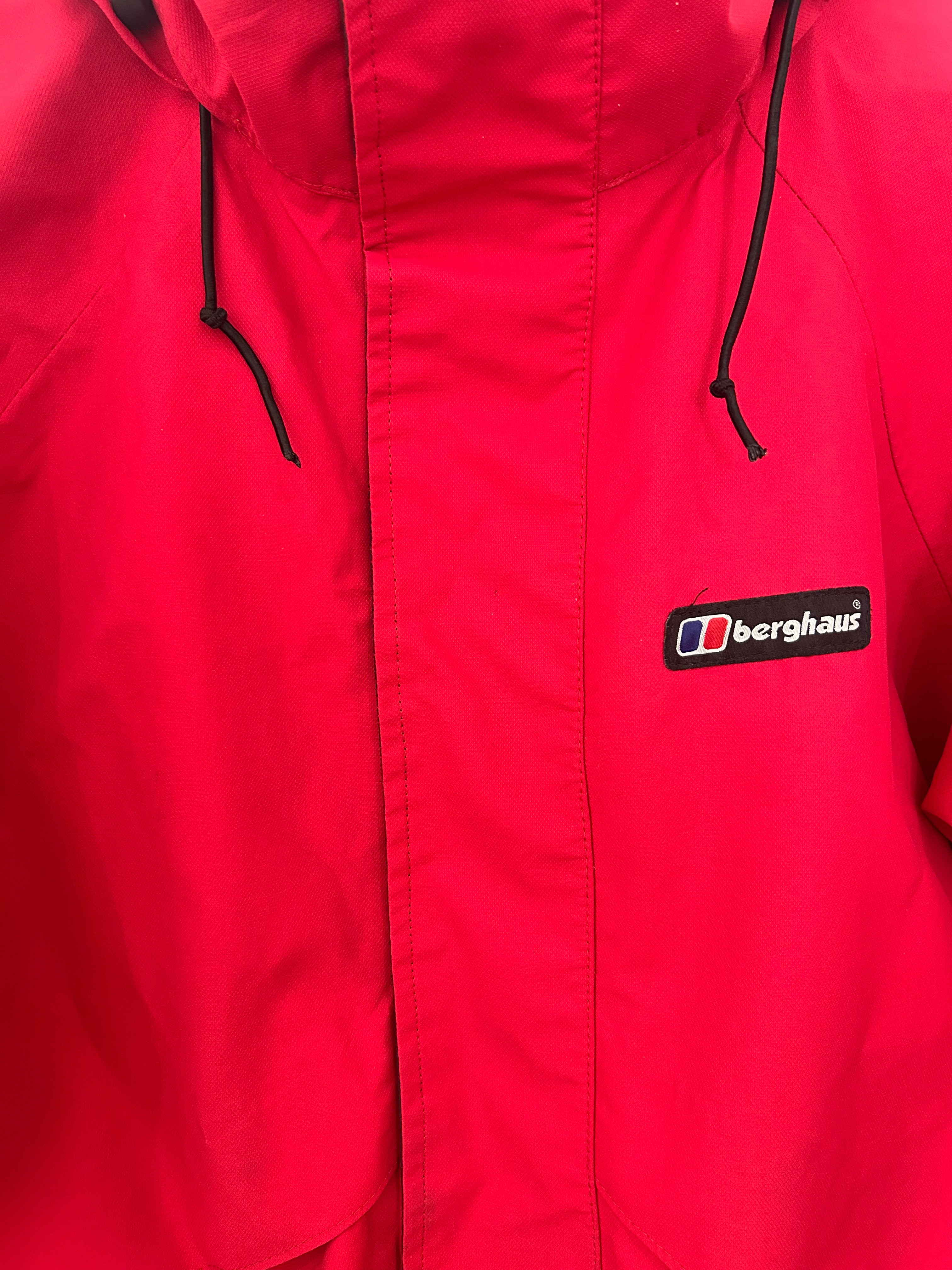 Vintage Berghaus GORE-TEX Waterproof Jacket – Red-L