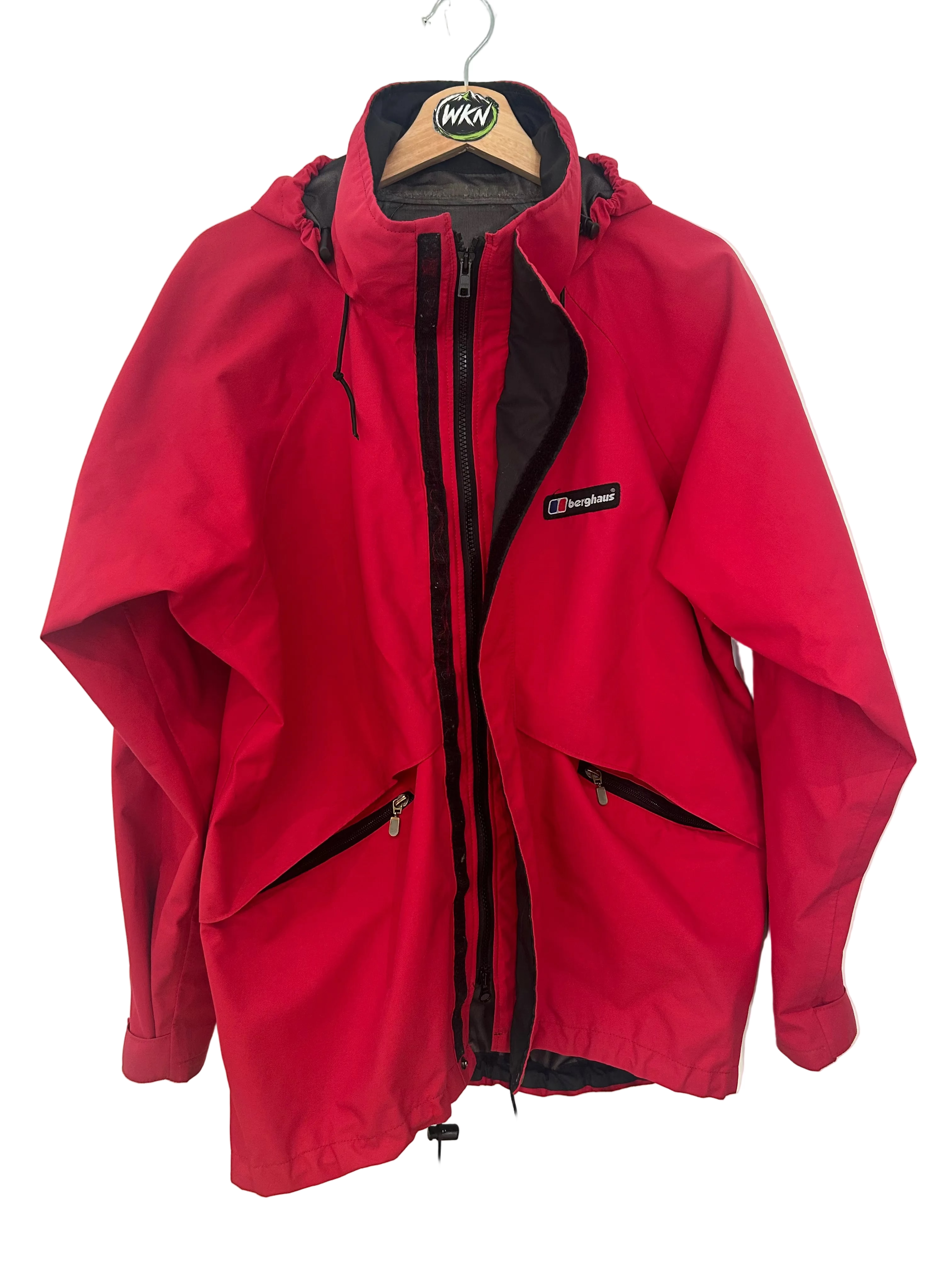 Vintage Berghaus GORE-TEX Waterproof Jacket – Red-L