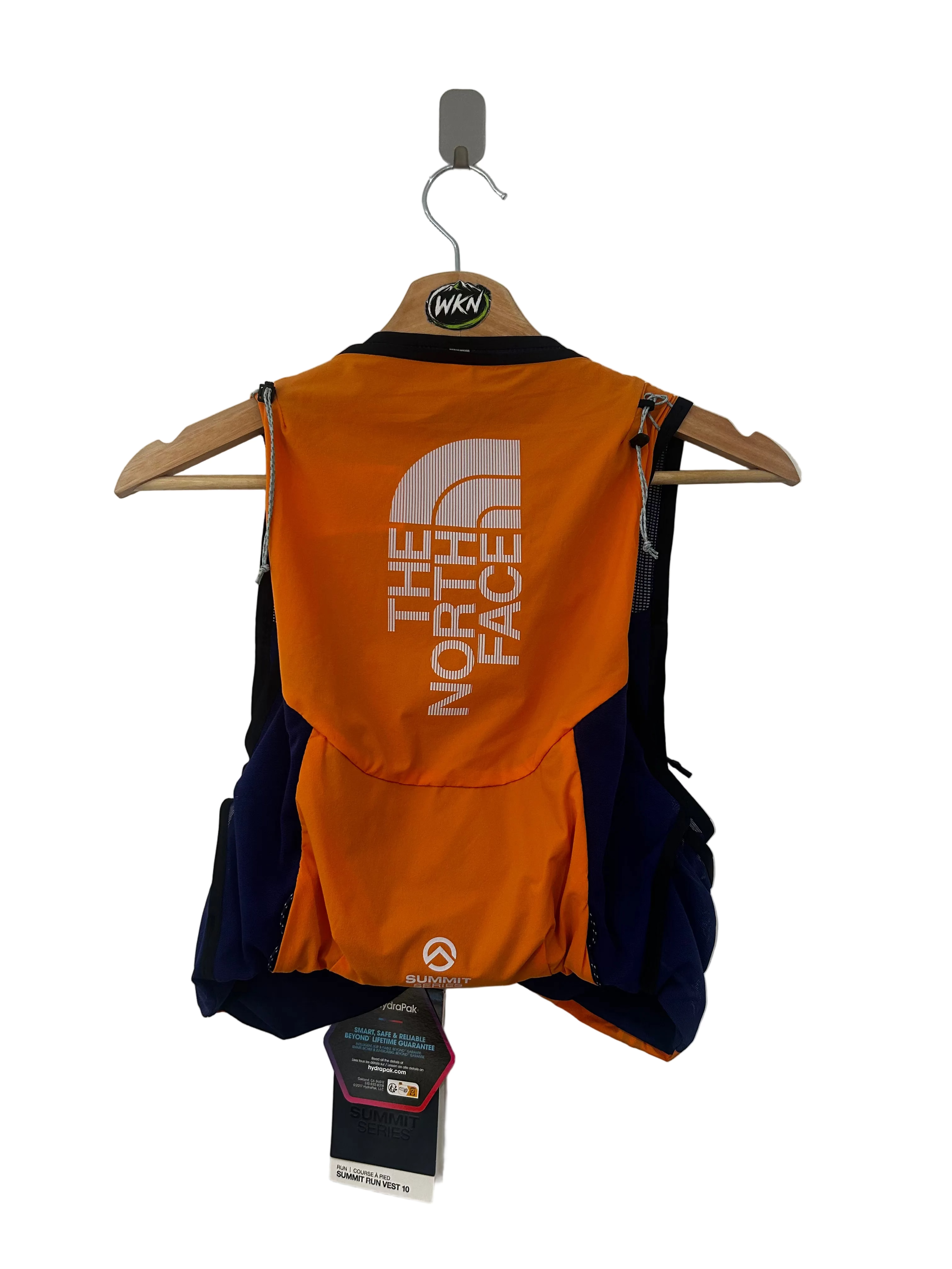 The North Face Summit Series Run Vest 10 – Orange/Navy – Size M