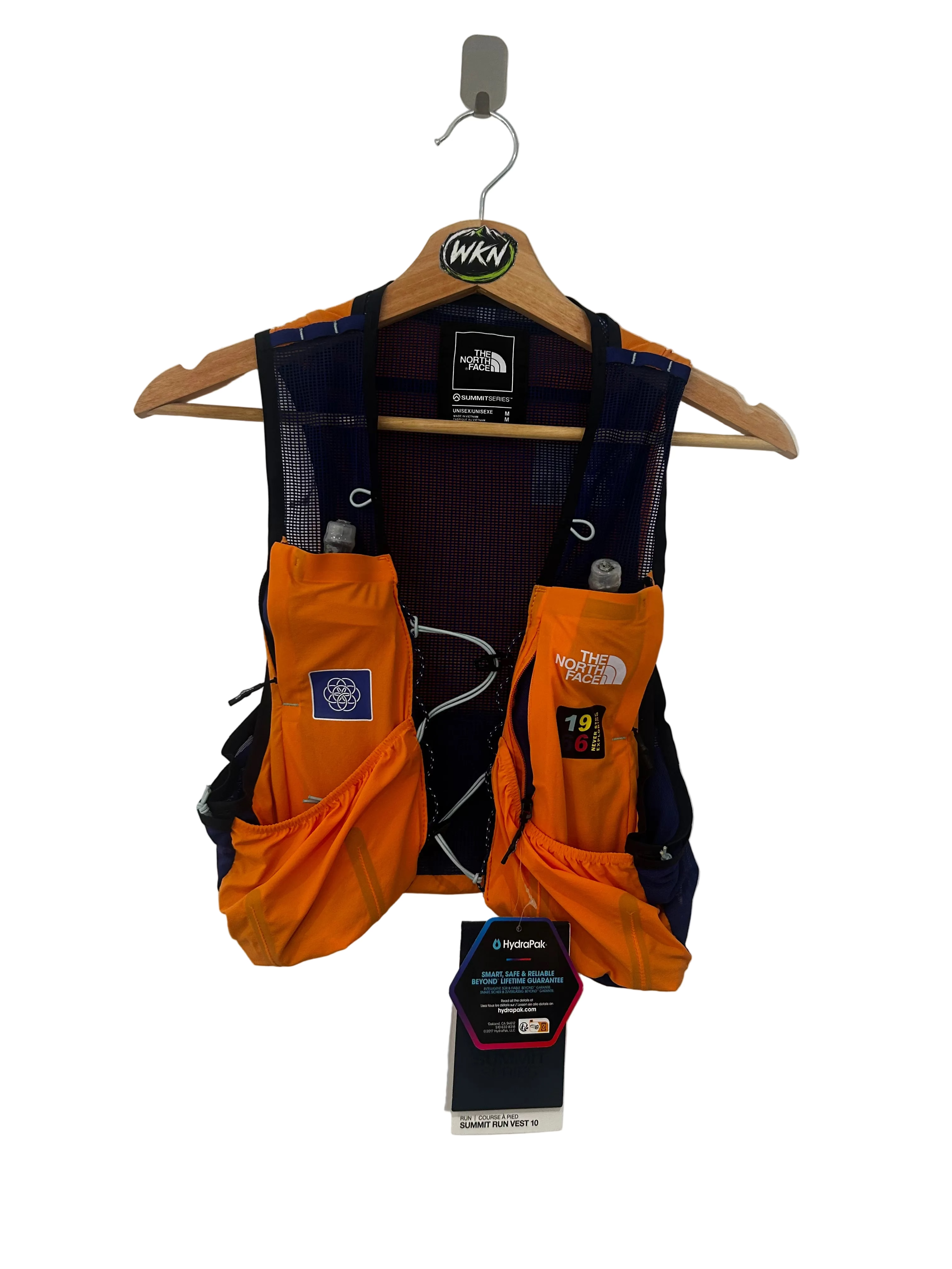 The North Face Summit Series Run Vest 10 – Orange/Navy – Size M