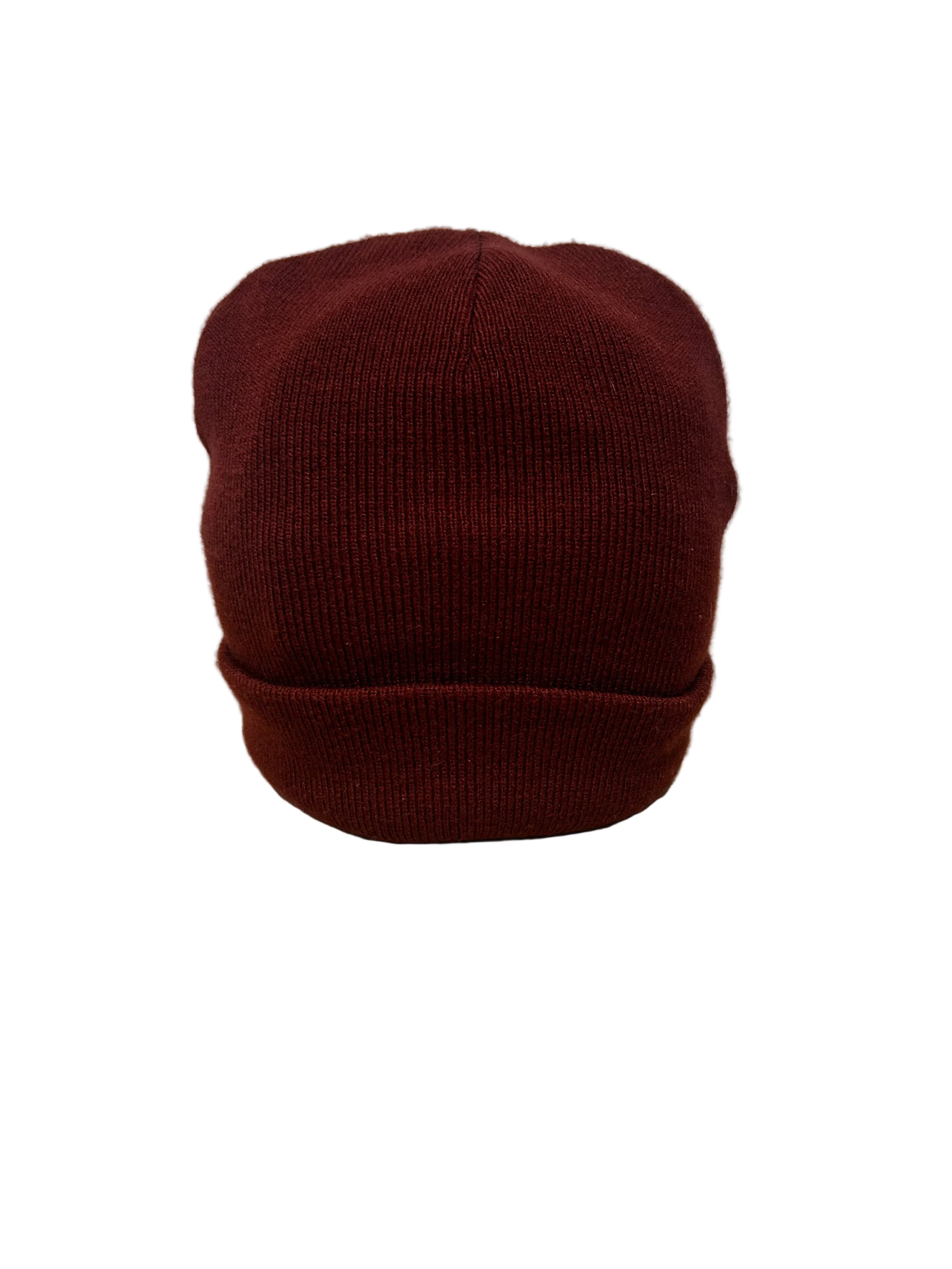 Berghaus Classic Logo Knitted Beanie – Burgundy / Rust Red