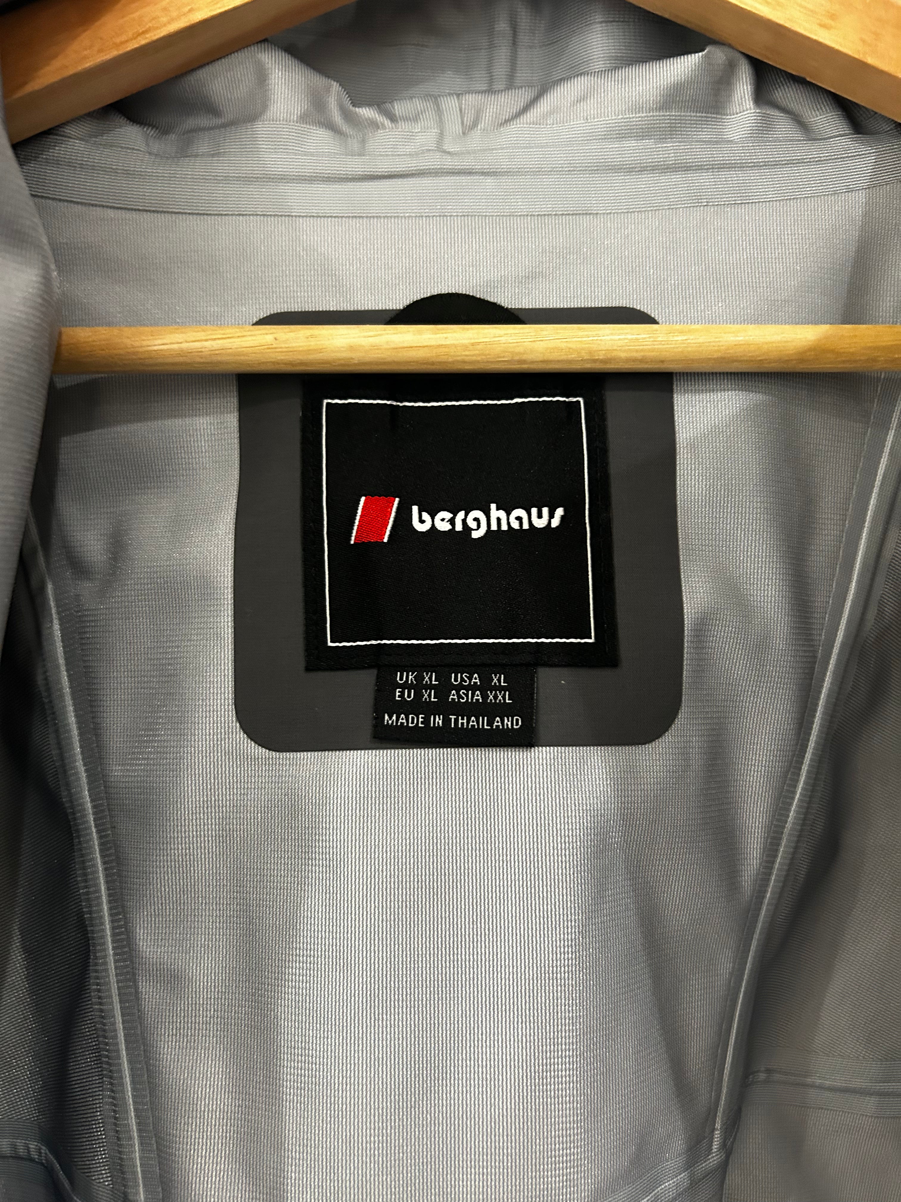 Berghaus Tempest 89 Waterproof Jacket – Grey / Black / Red – XL