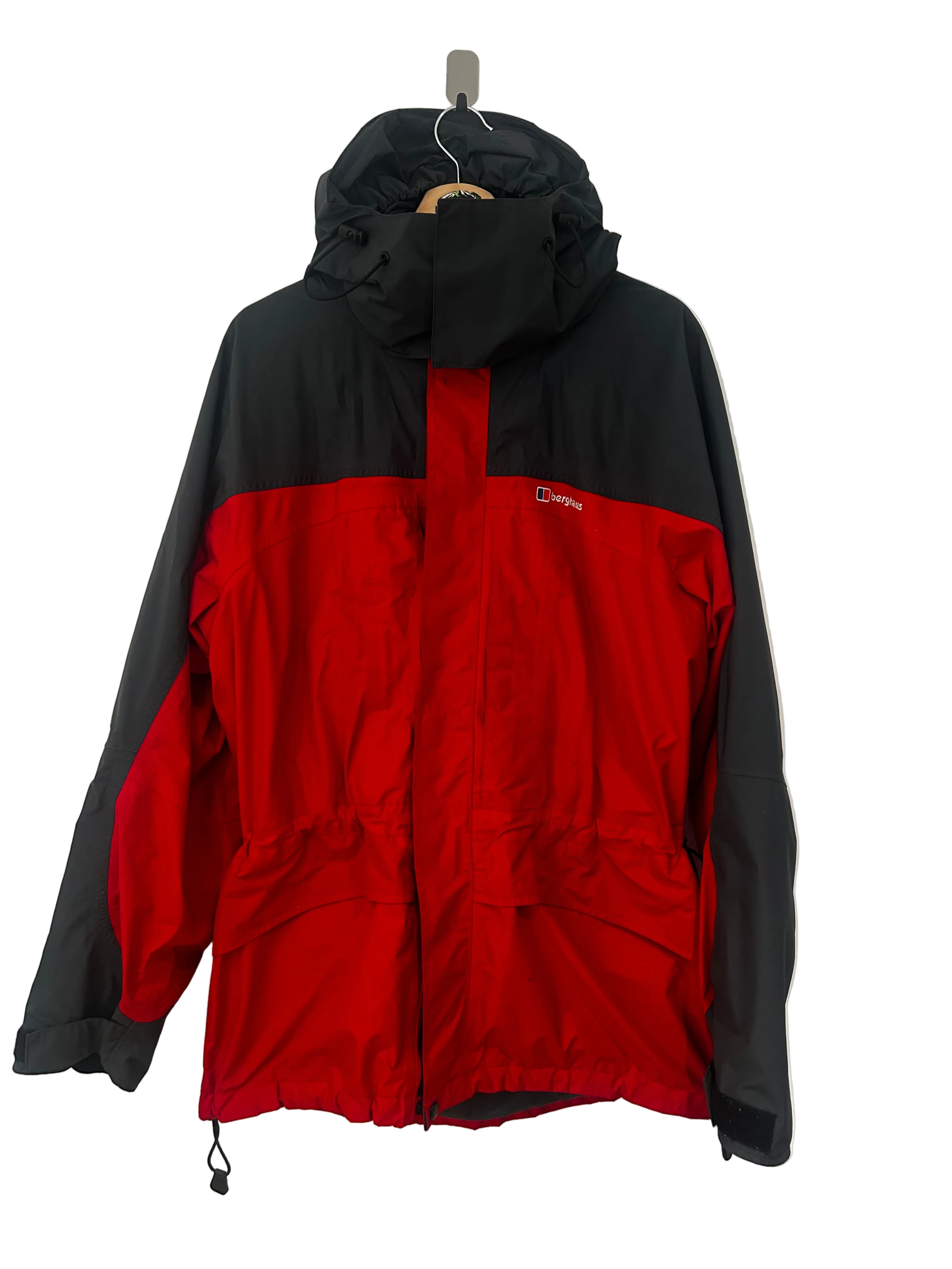 Vintage Berghaus Gore-Tex Mountain Jacket – Red / Black-L