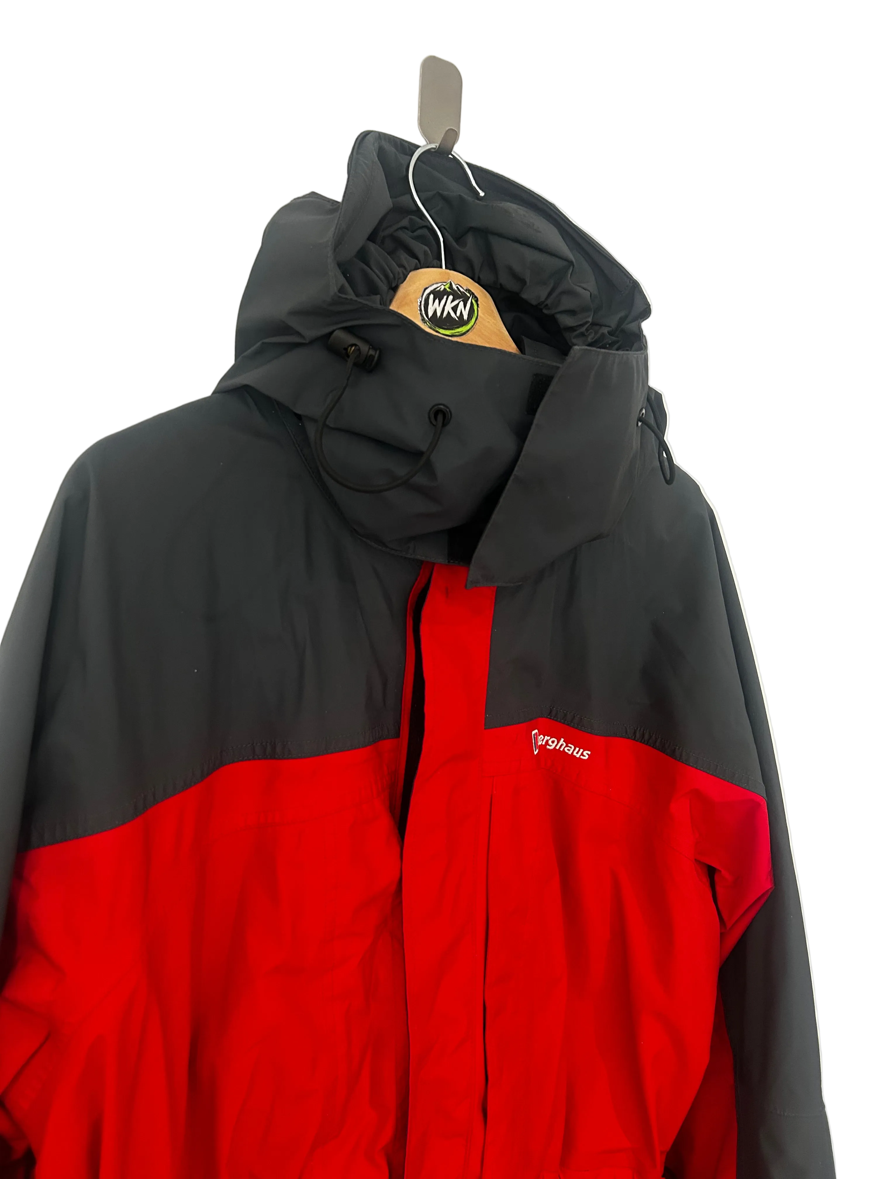 Vintage Berghaus Gore-Tex Mountain Jacket – Red / Black-L