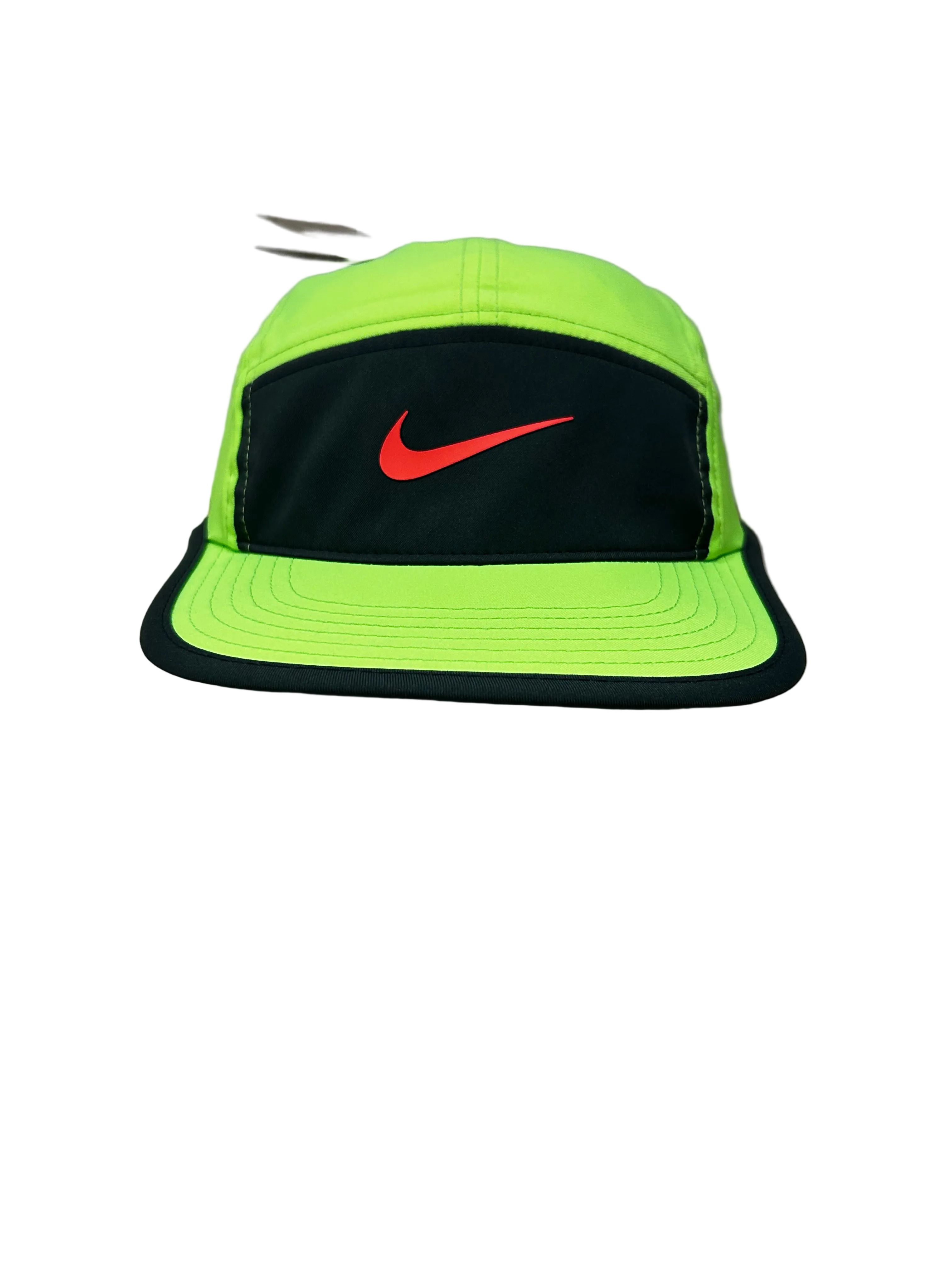 Nike Dri-FIT Running Cap – Neon Green / Black