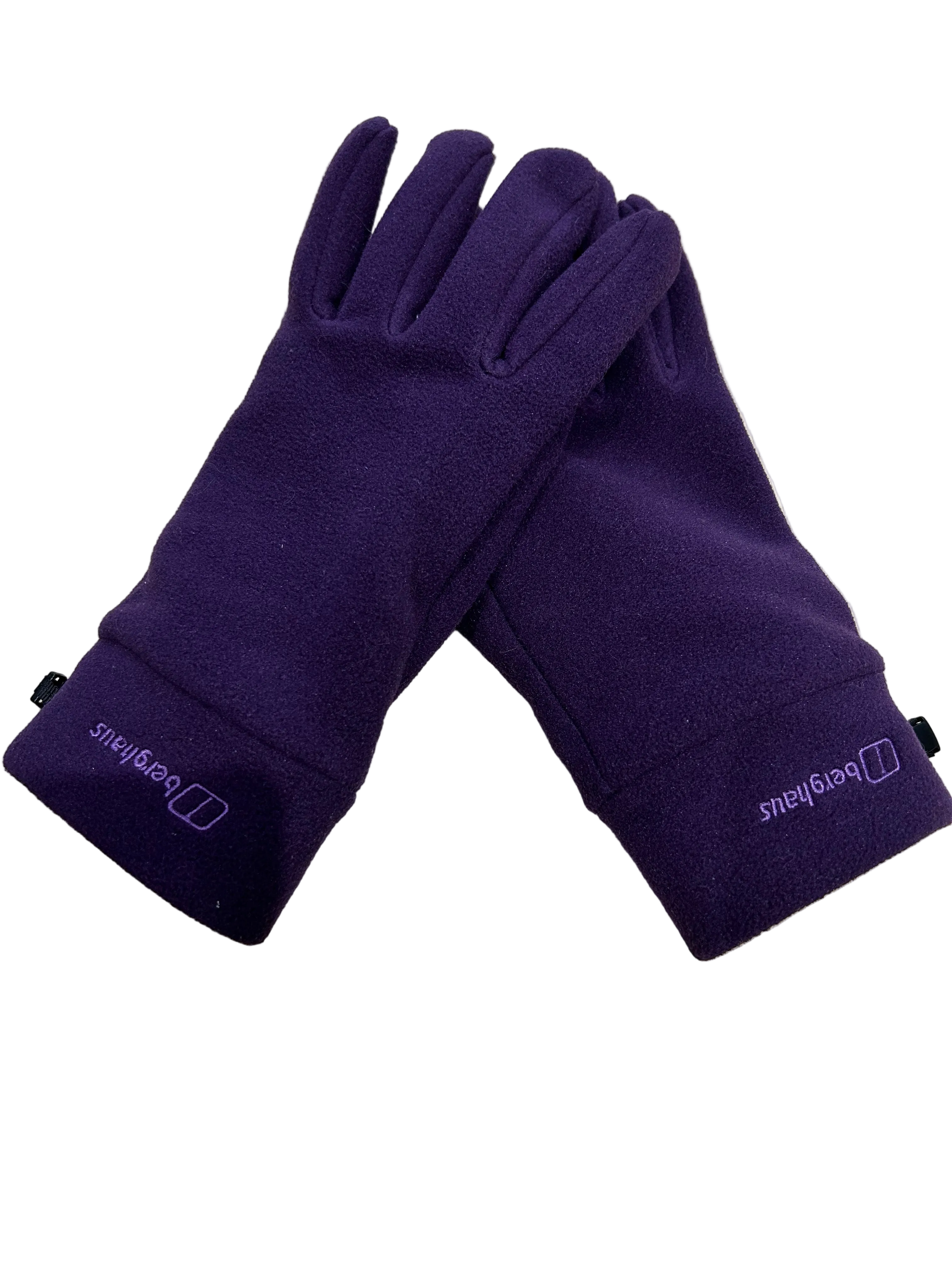 Berghaus Fleece Beanie Hat/Gloves – Purple – L/XL