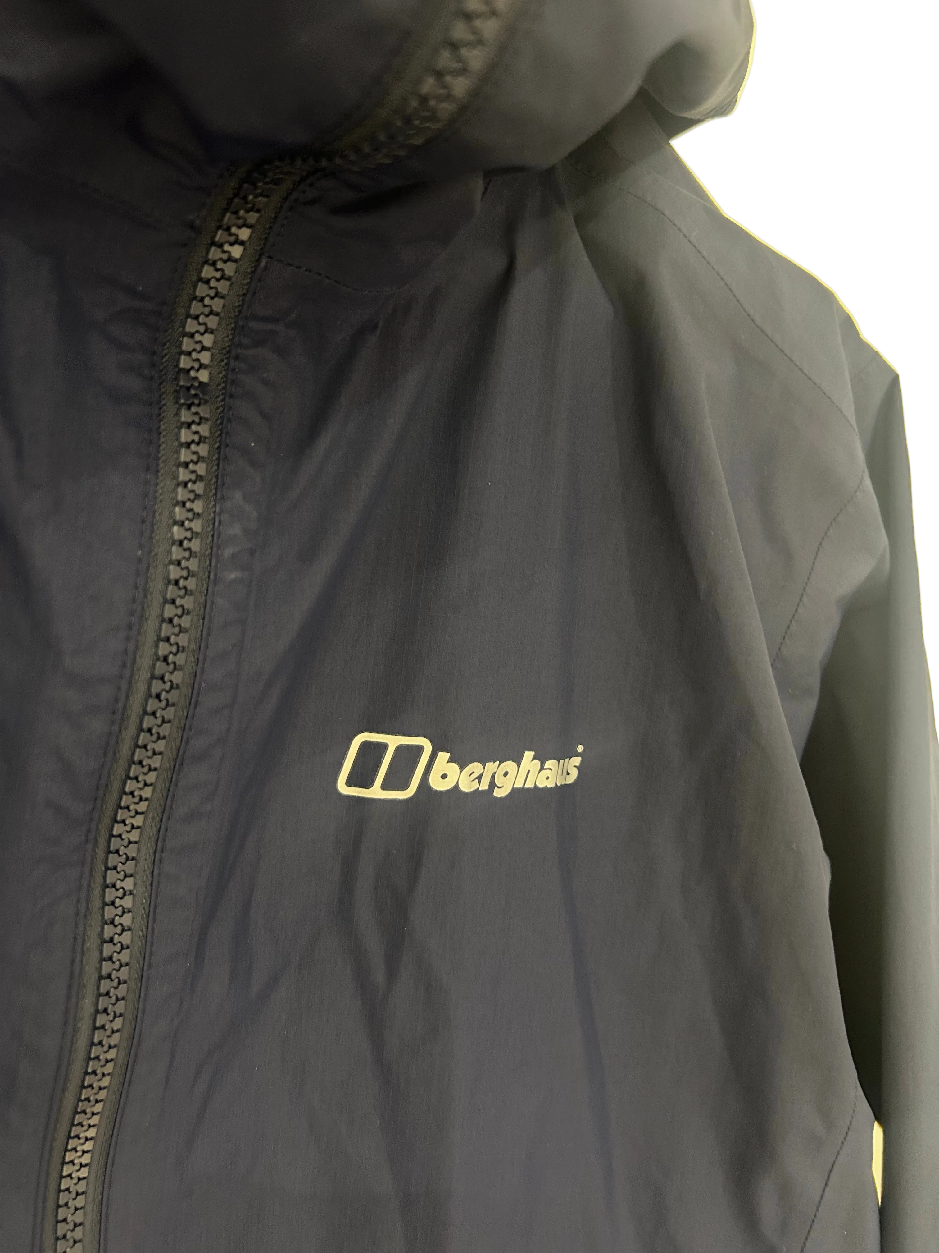 Berghaus Hydroshell Waterproof Jacket – Navy Blue – Size Small