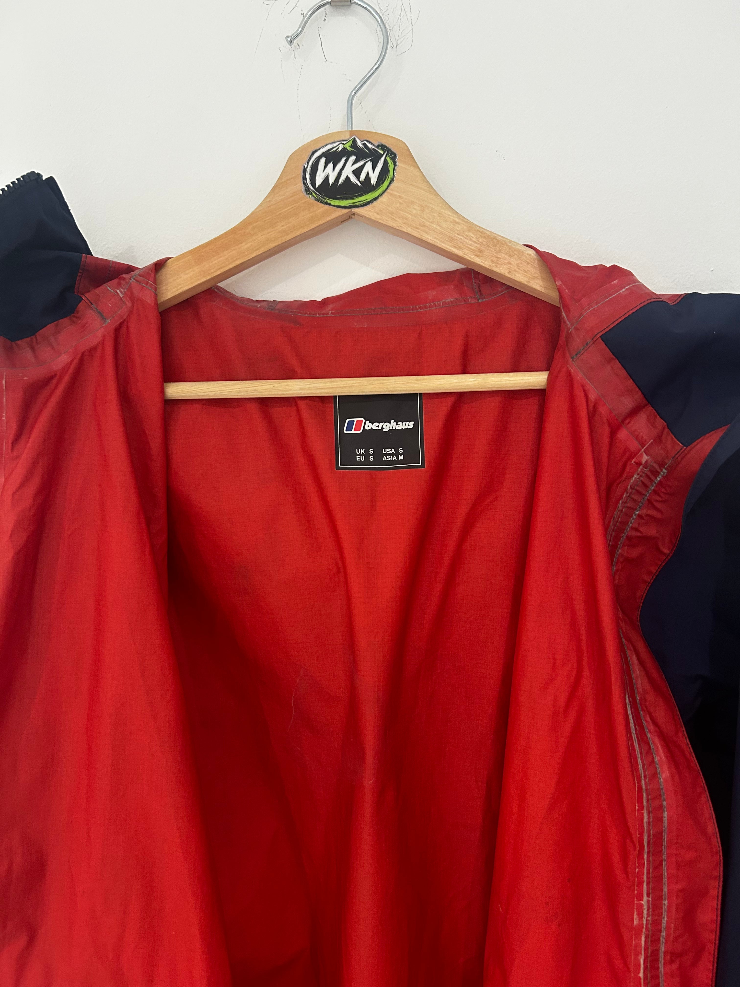 Berghaus Hydroshell Waterproof Jacket – Navy Blue – Size Small