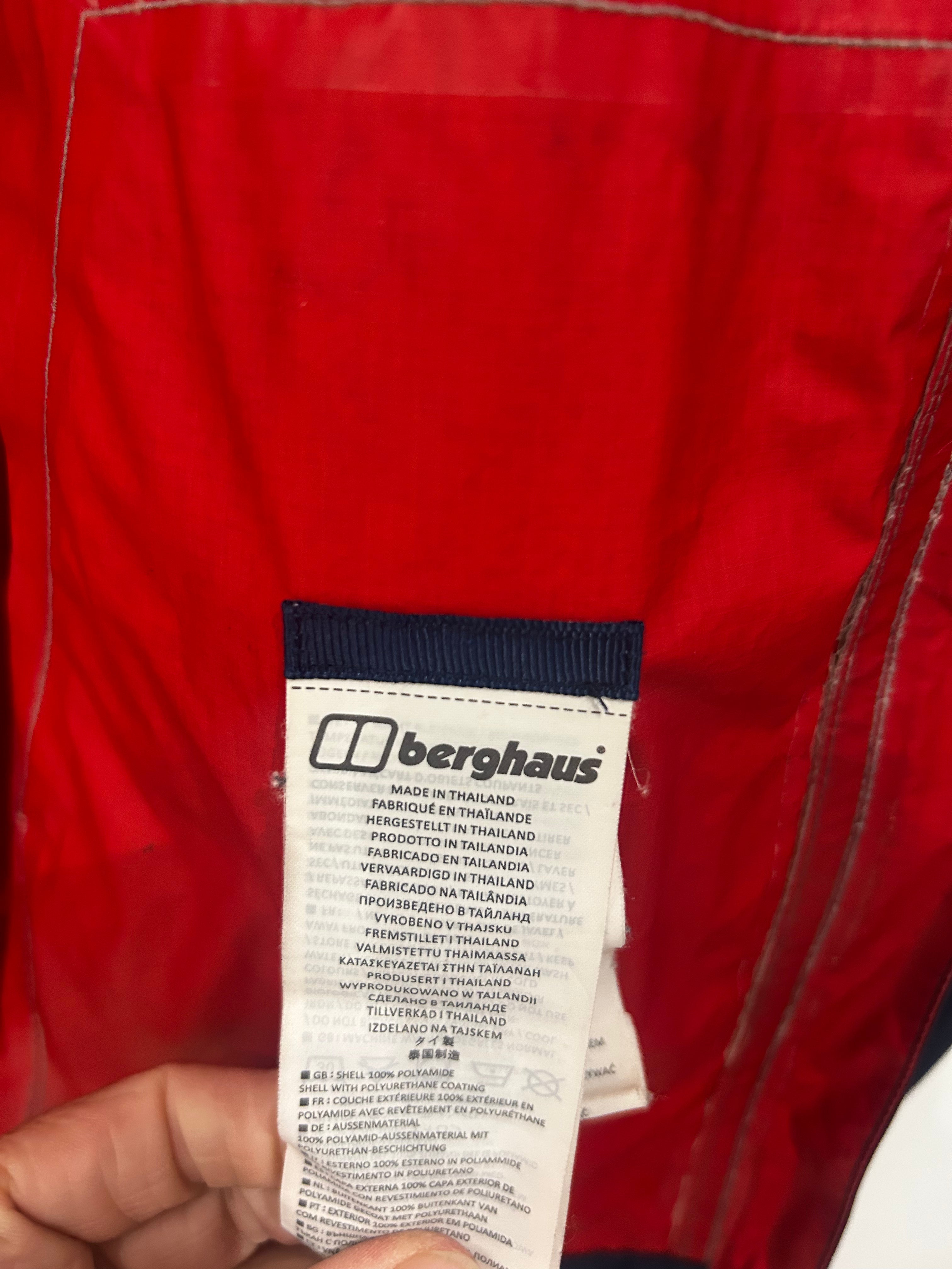 Berghaus Hydroshell Waterproof Jacket – Navy Blue – Size Small