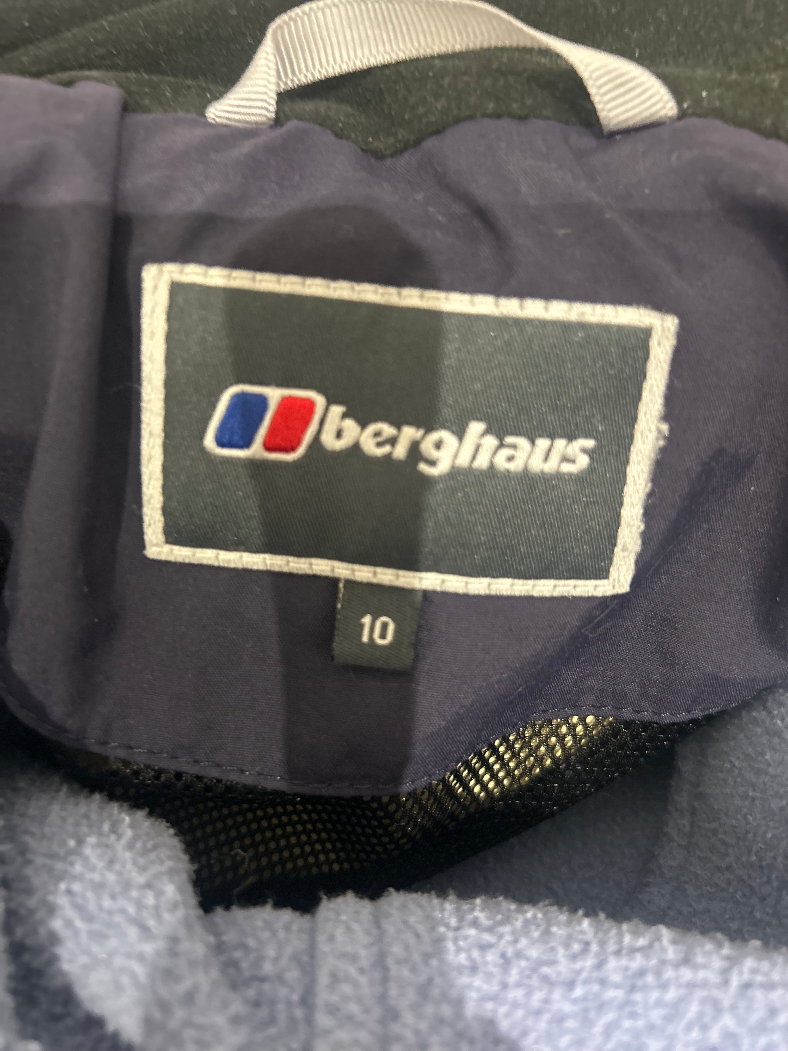 Berghaus Gore-Tex Waterproof Jacket with Fleece – Women's Size 10