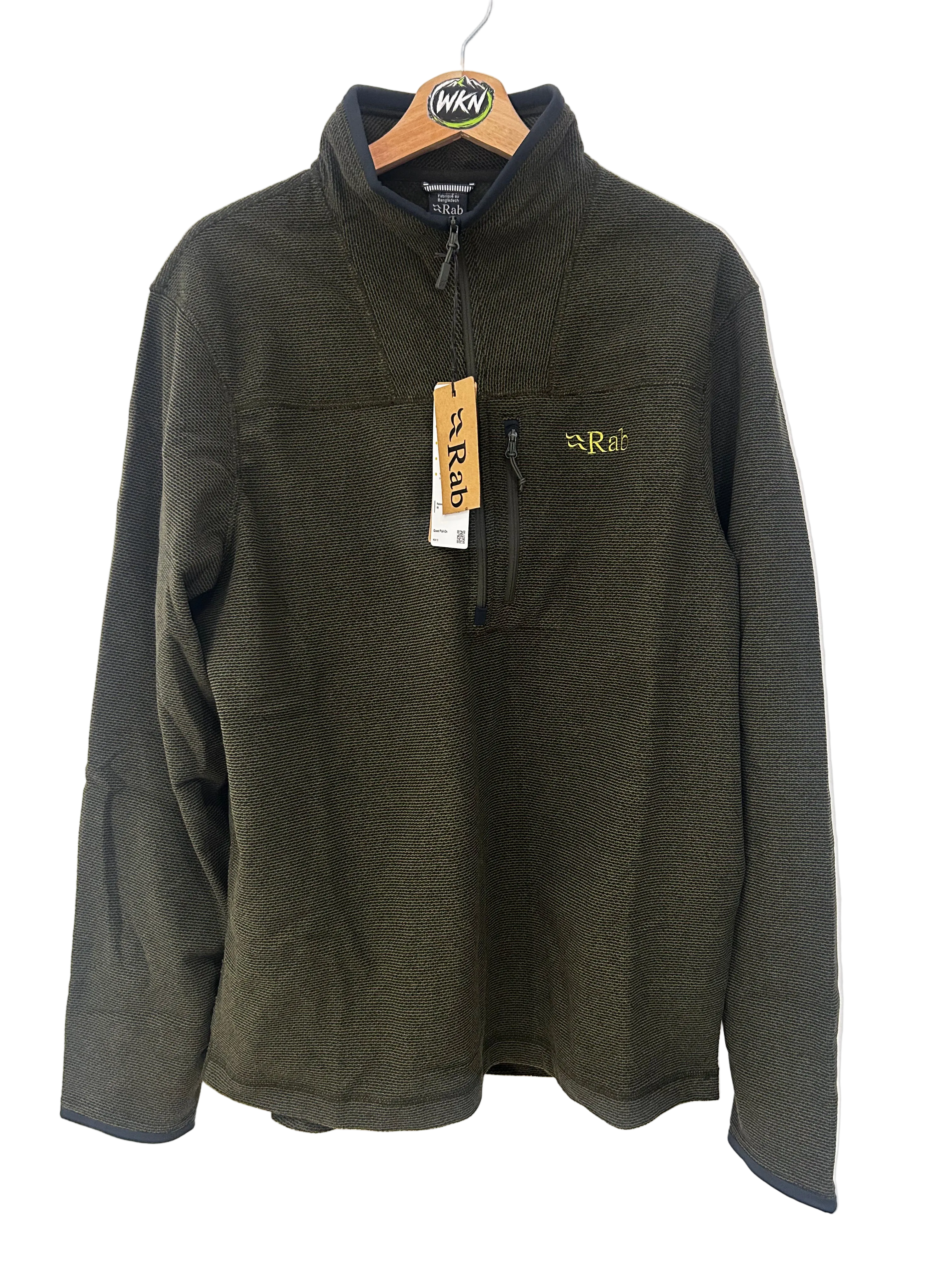 Rab Fleece – Khaki Green – Size Large