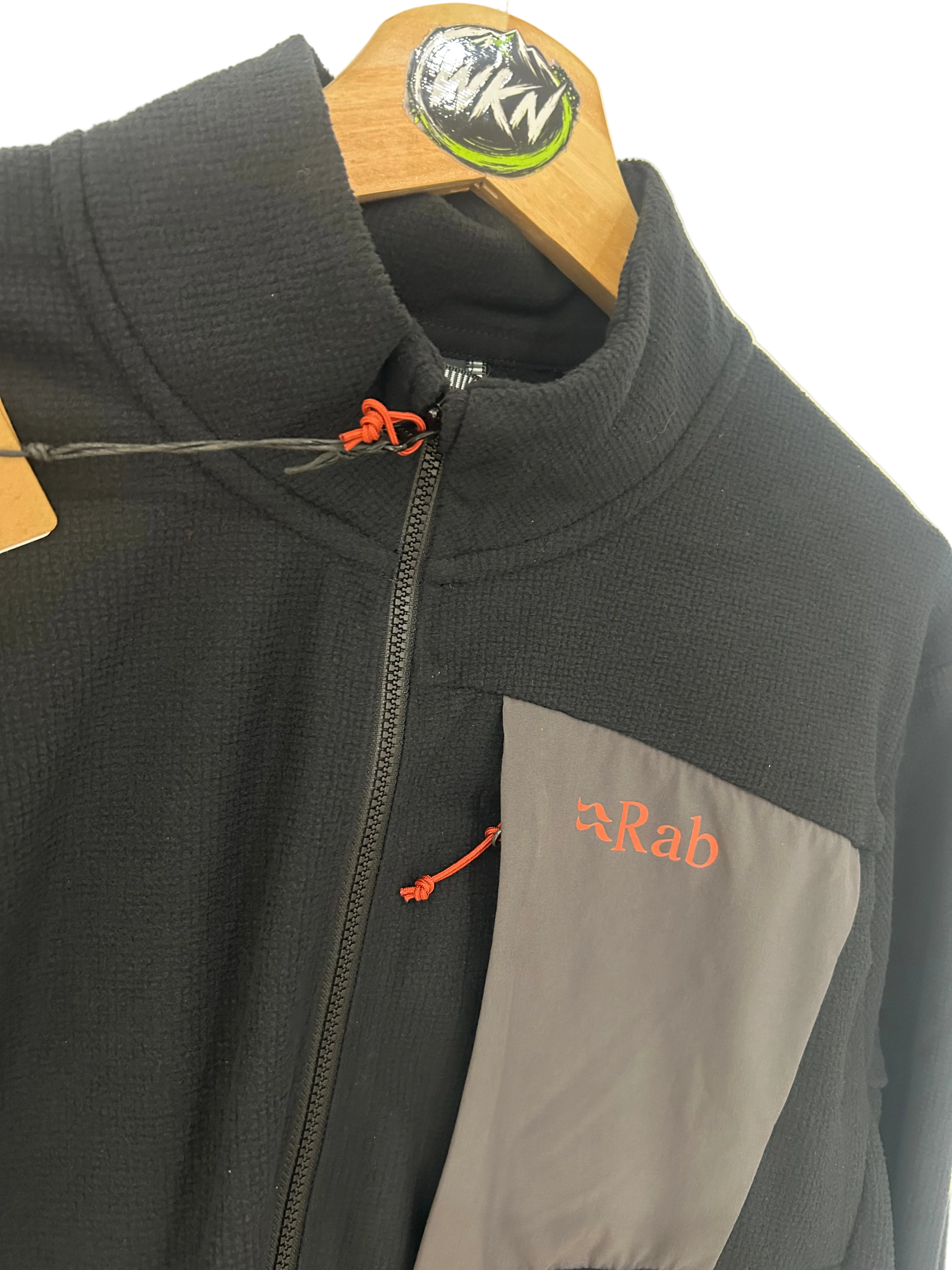 Rab Tecton 2.0 Fleece – Black – Size Large