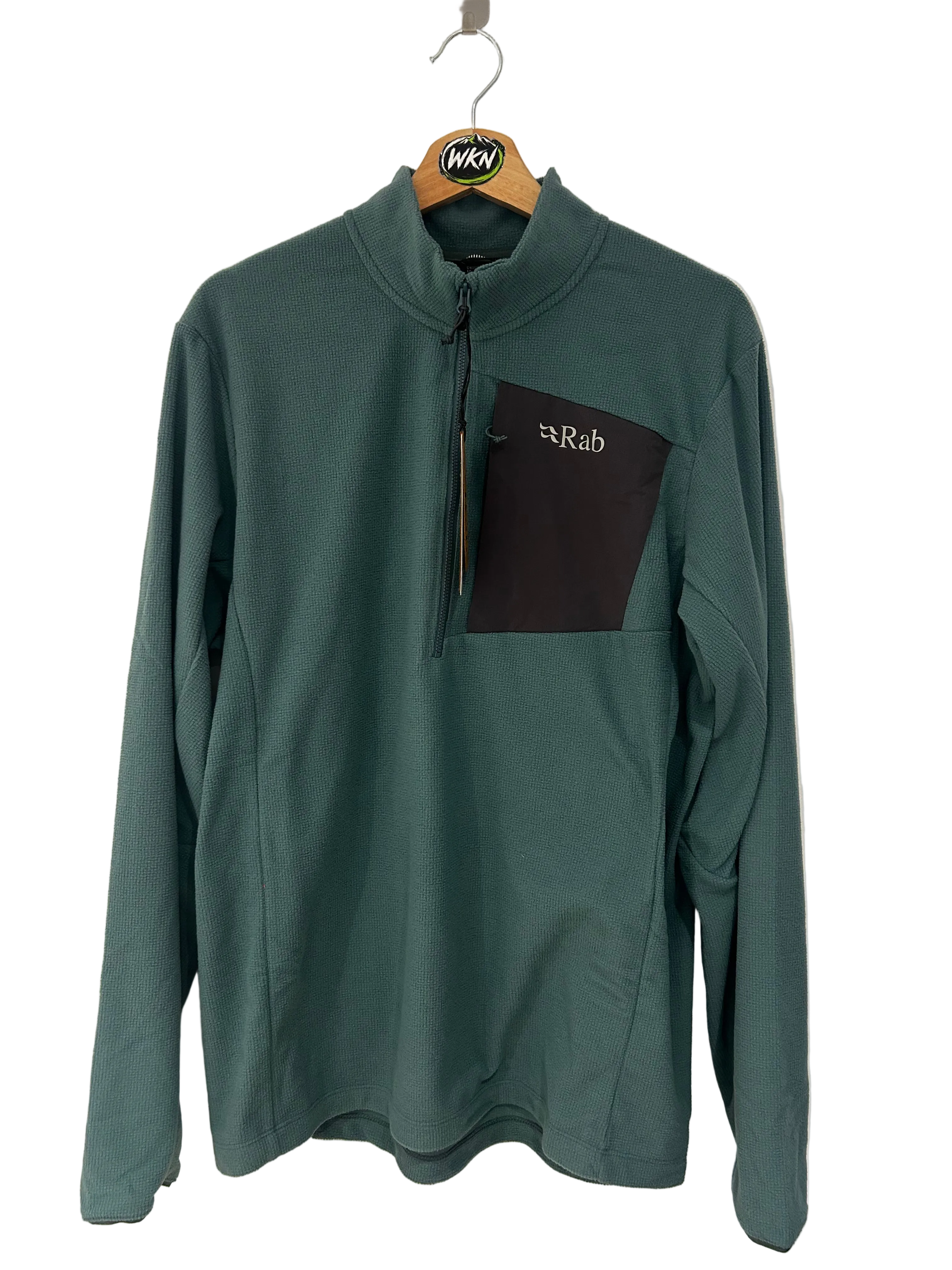 Rab Tecton 2.0 Fleece – Sage – Size Large