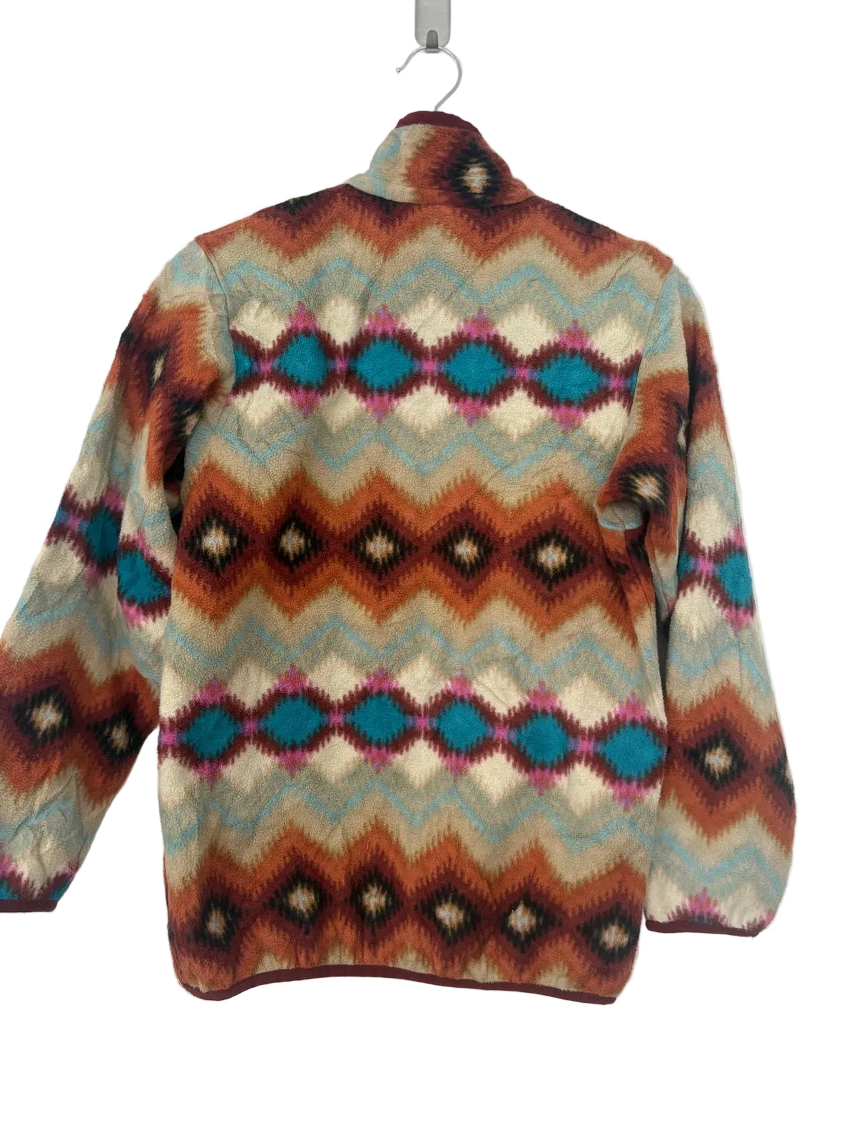 Patagonia Synchilla Snap-T Fleece – Aztec Geometric Print – XS-size 8 -small 10