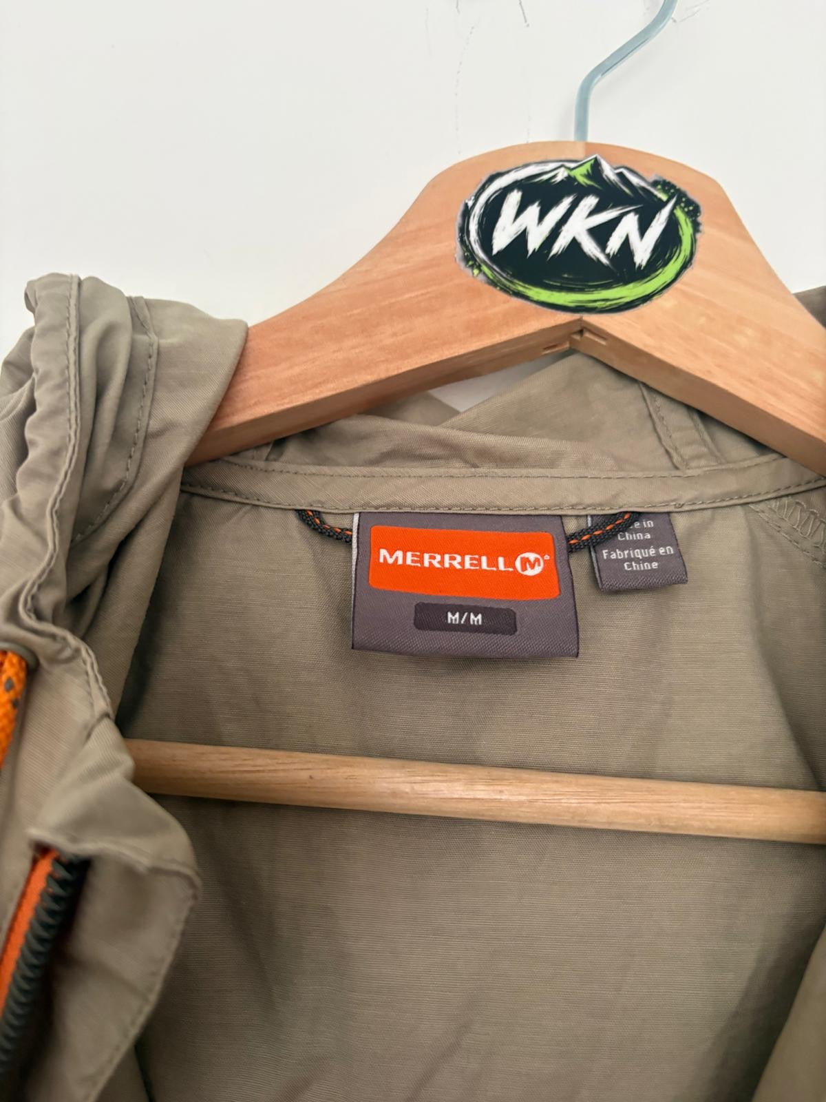 Merrell Hooded Outdoor Smock / Anorak – Khaki – Medium