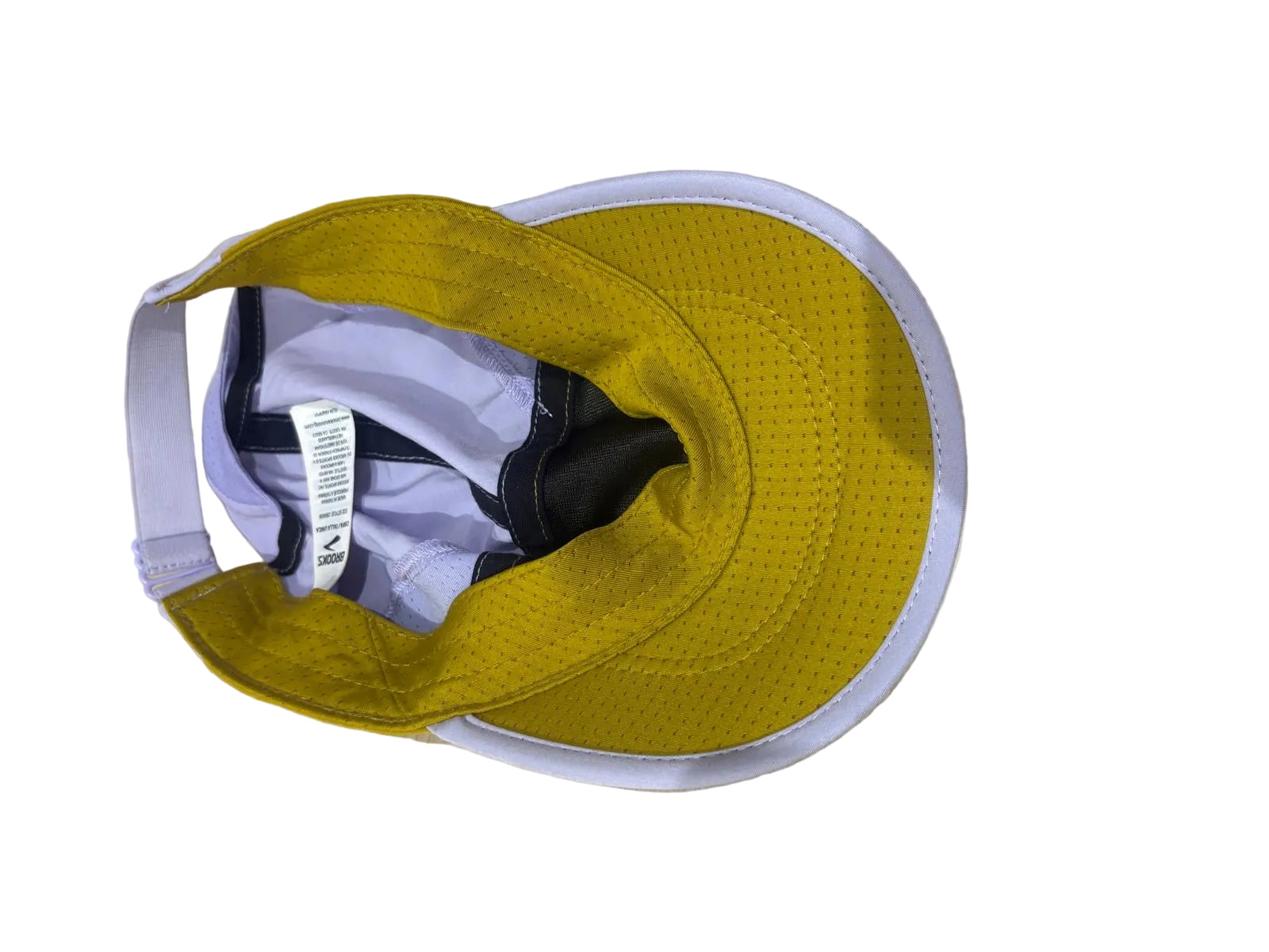 Brooks Women’s Running Cap – Yellow / Lilac