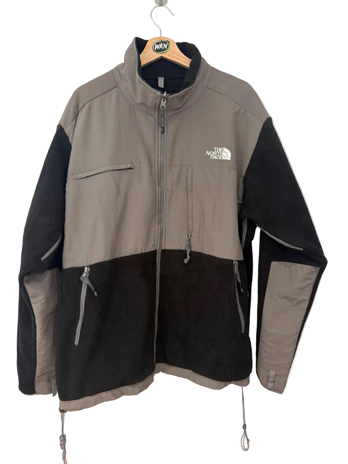 The North Face Vintage Technical Fleece Jacket – Grey / Black – Men’s XL