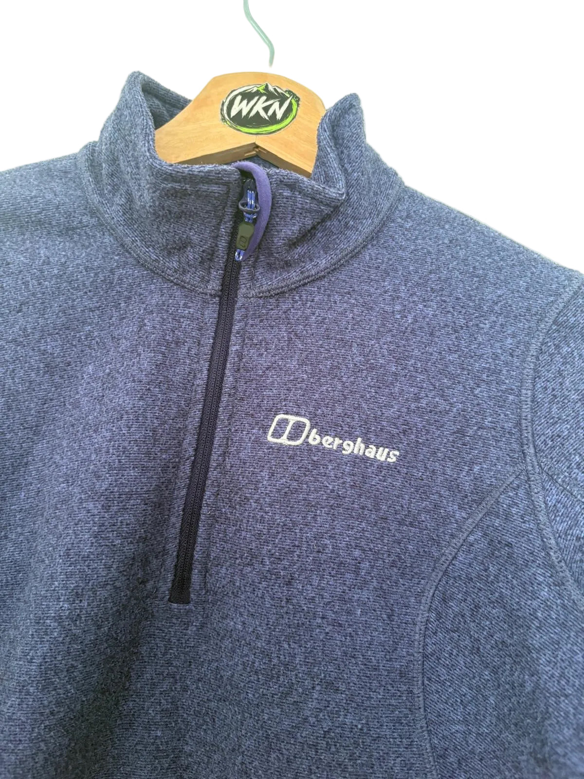 BERGHAUS 1/4 ZIP FLEECE — SIZE SMALLO