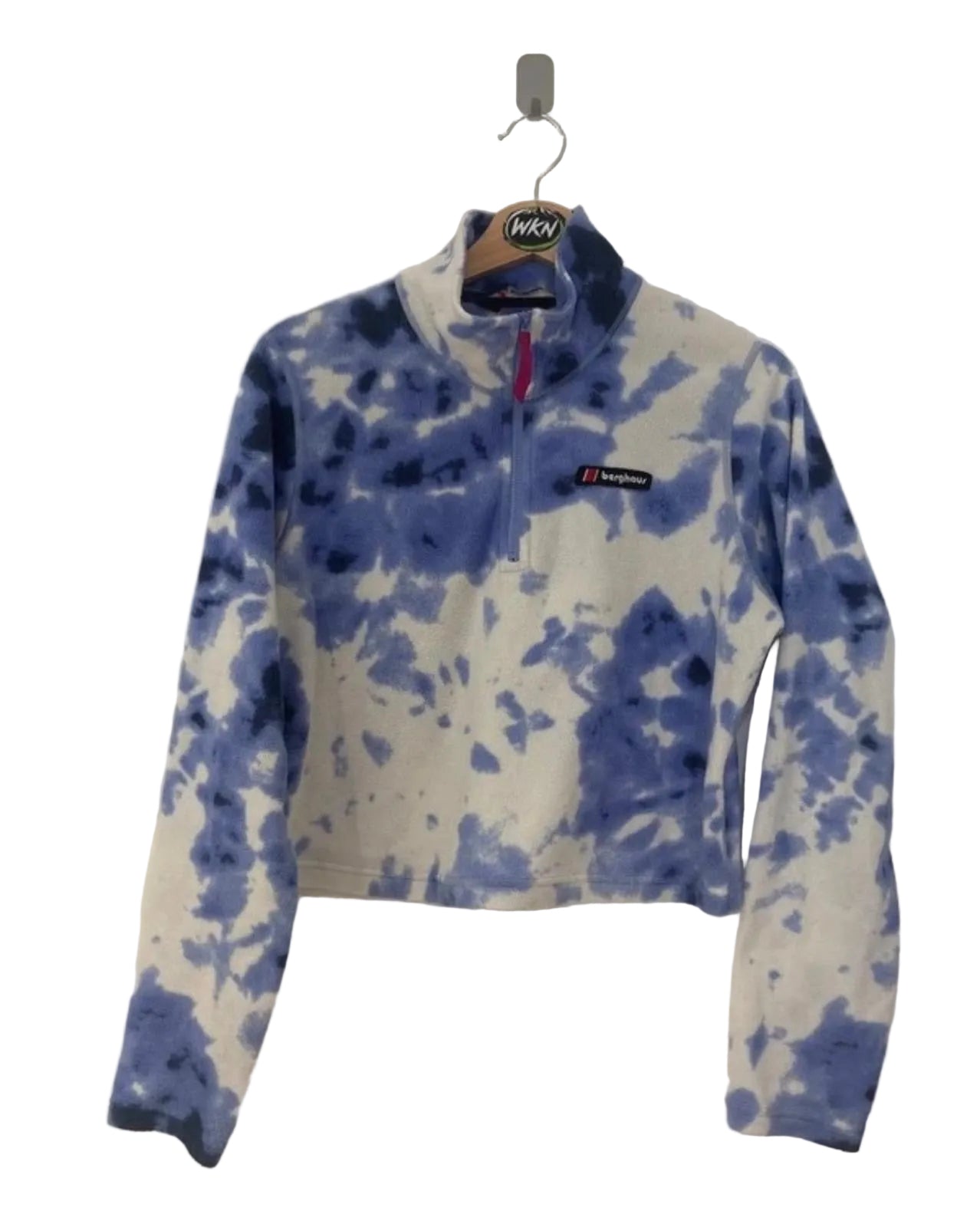 Berghaus Trango 1/4 Zip Fleece – Blue/White – Large