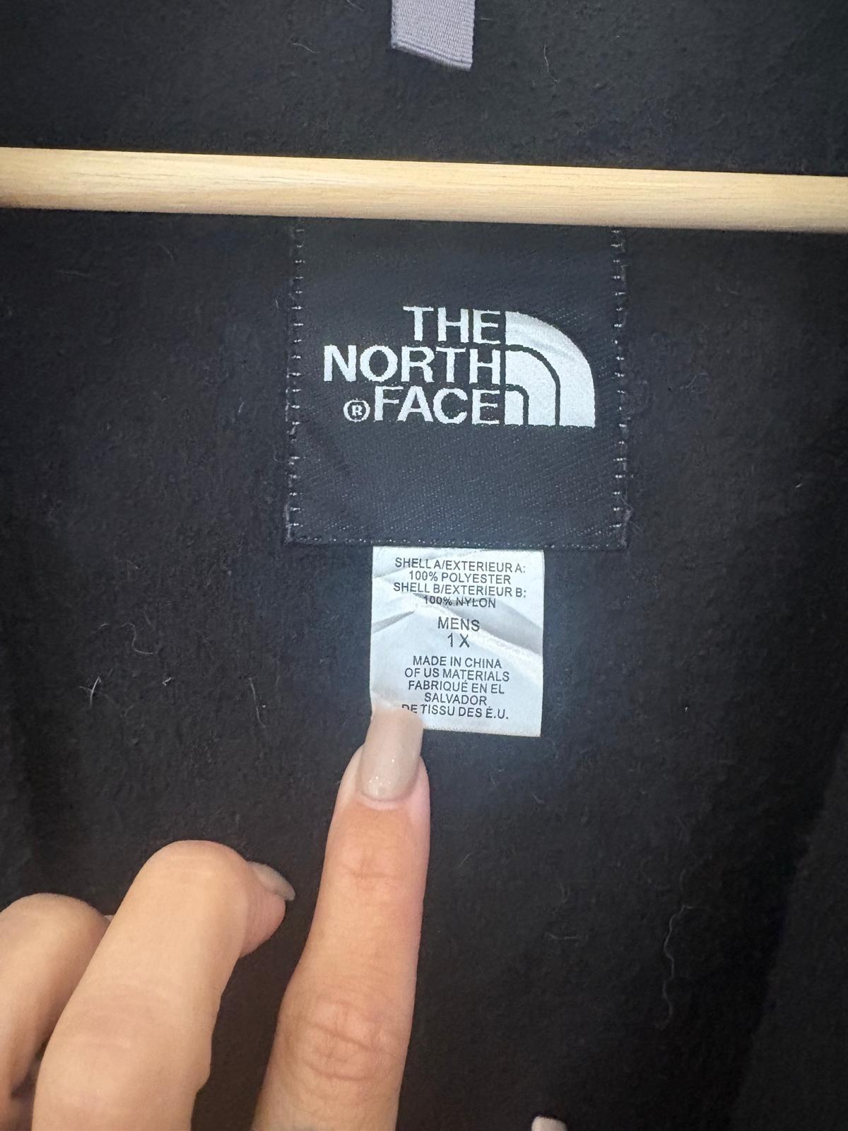 The North Face Vintage Technical Fleece Jacket – Grey / Black – Men’s XL