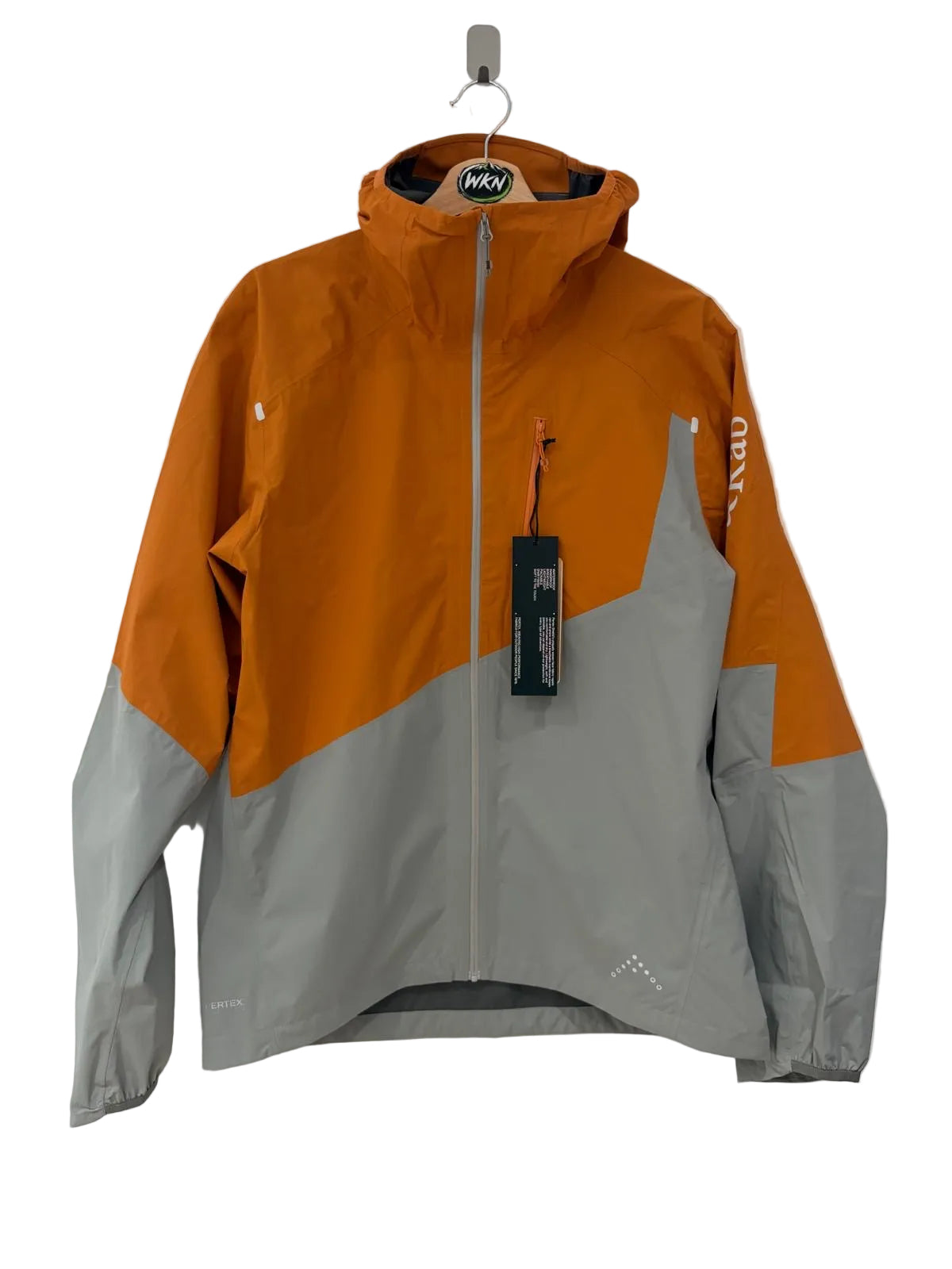 Rab downpour trail light Waterproof Shell Jacket – Orange/Grey – medium