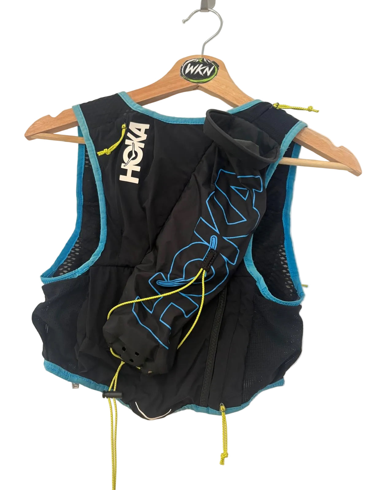 HOKA Trail Running Vest – Black / Blue – 10L-Small-Grade B
