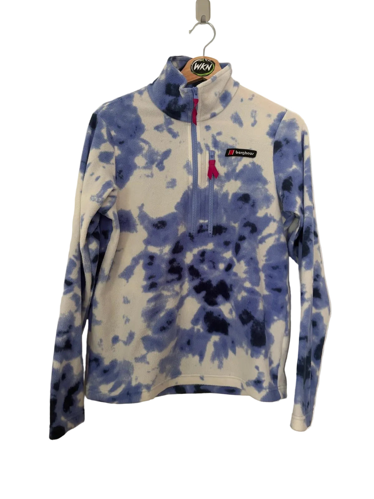 BERGHAUS TIE-DYE 1/2 ZIP FLEECE – XS